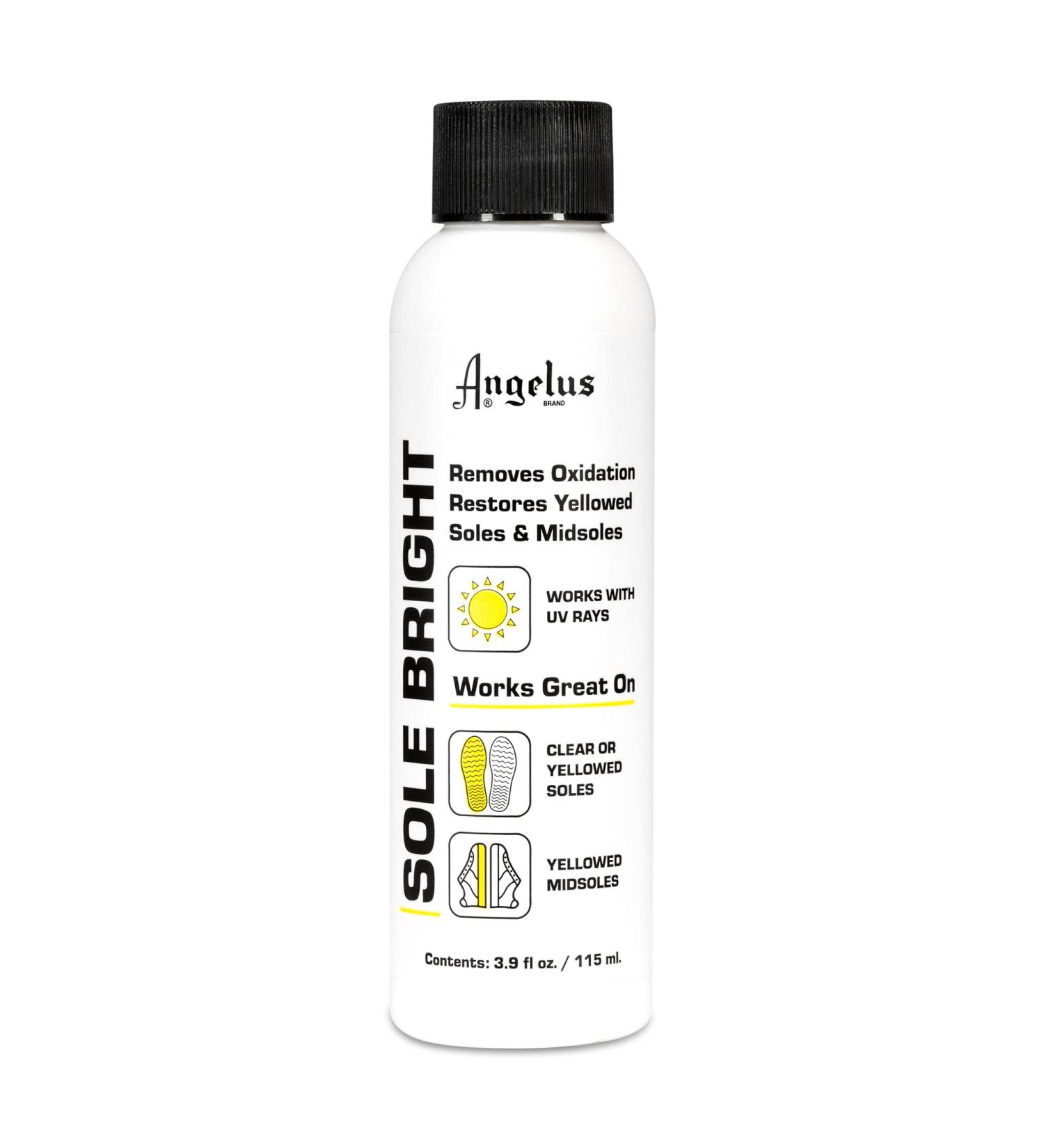 Angelus Sole Bright - Yellow Sole Restorer for Sneakers - 3.9oz (Pack of 1) - Buy Online on GoSupps.com