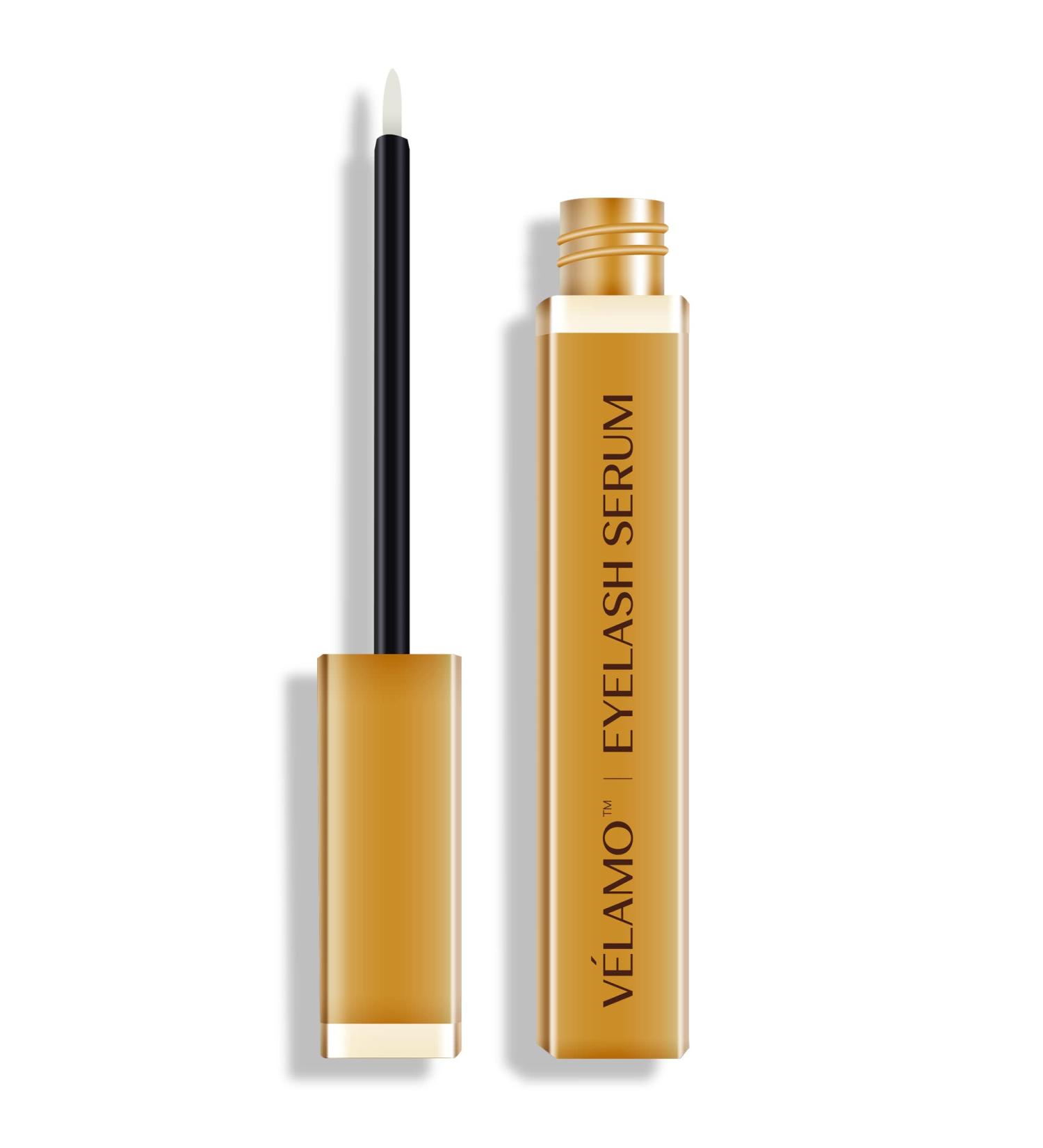 VELAMO ADVANCED Eyelash Growth Serum - Guaranteed Results in 3-4 Weeks | Longer, Thicker, Fuller Eyelashes | Irritation-Free Formula - Buy Online on GoSupps.com