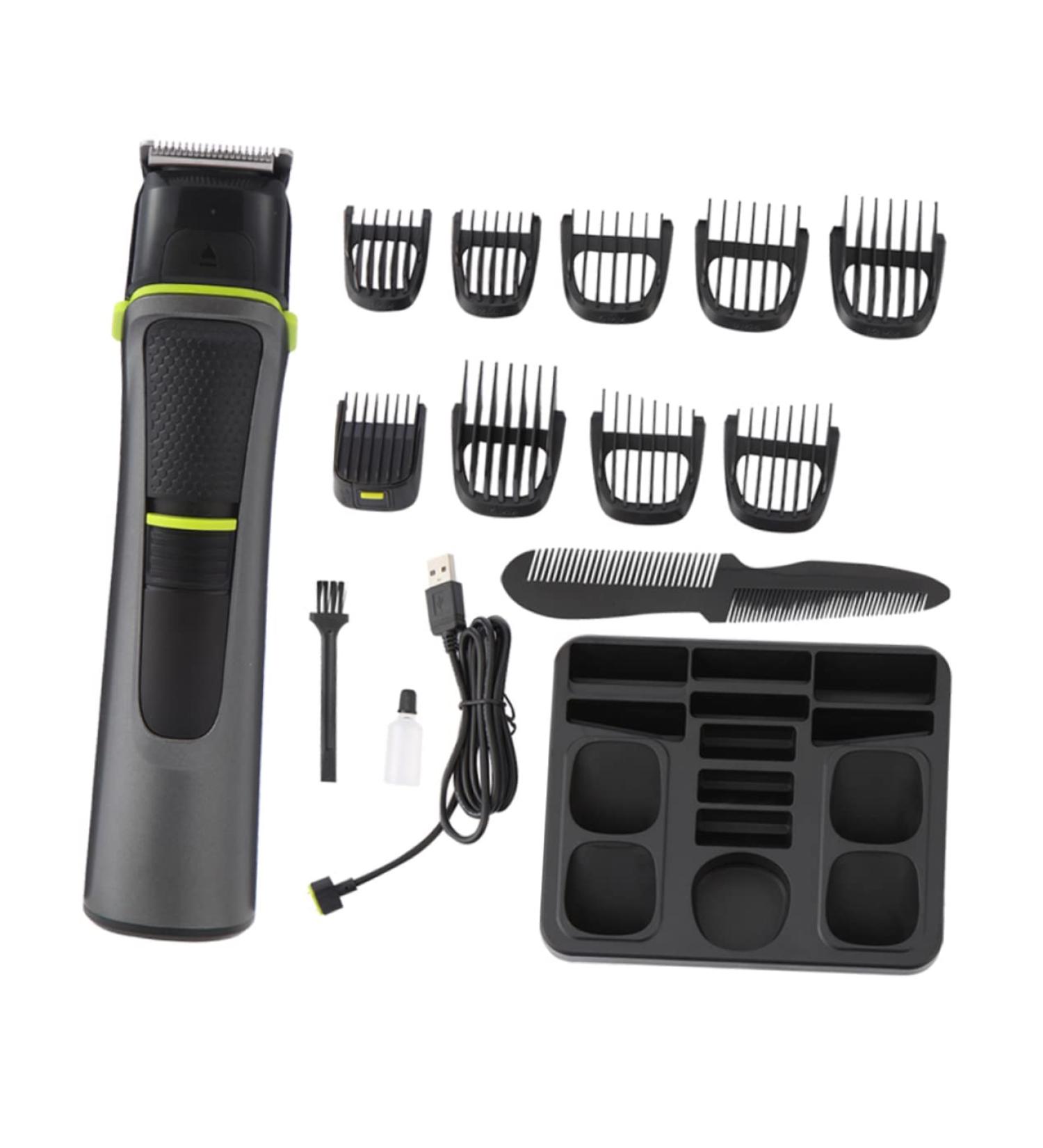 Angoily 1 Set Electric Hair Clipper & Beard Trimmer - Professional Barber Supplies for Home Hair Cutting - Buy Online on GoSupps.com