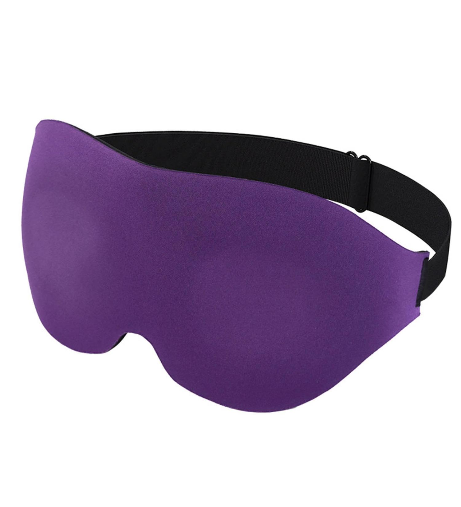 Memory Foam Purple Eye Mask - Shading, Ventilation for Better Sleep - Buy Online on GoSupps.com