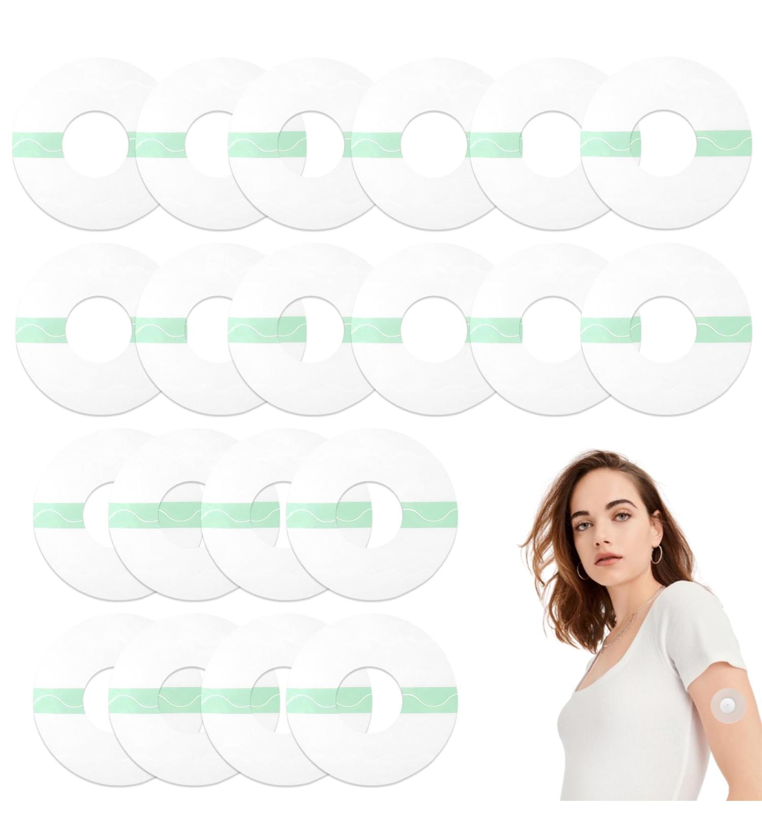 20Pcs Libre 2 Sensor Covers Freestyle Libre 2 Sensor Cover Freestyle Libre Sensor Cover Skin Friendly Freestyle Libre 2 Sensor Covers Waterproof Freestyle Libre 2/3 Sensors For Swimming Showering - Buy Online on GoSupps.com