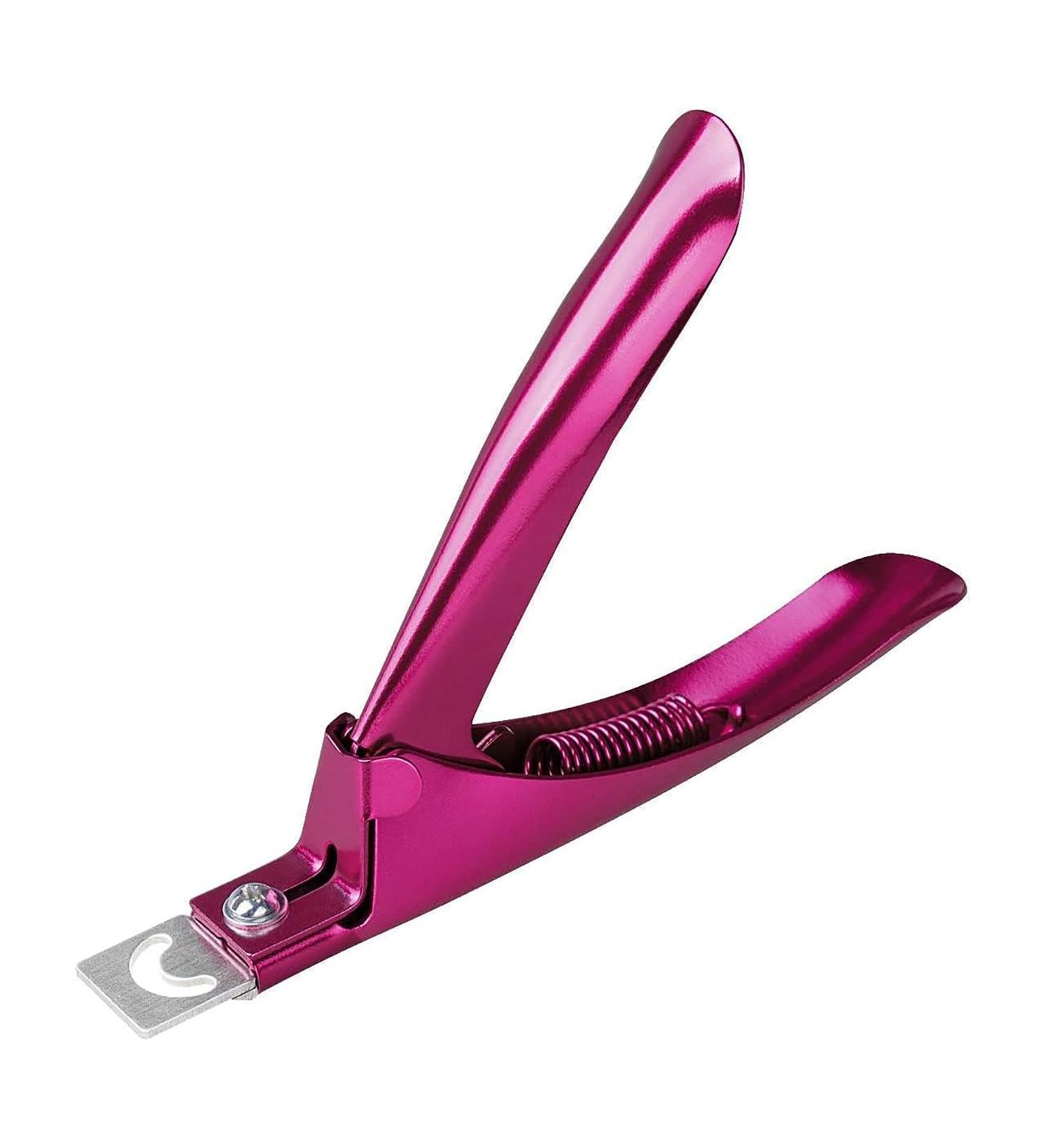Acrylic Nail Clipper for False Nails - Manicure Pedicure Tool for Home Salon - Christmas Gift for Women - Buy Online on GoSupps.com