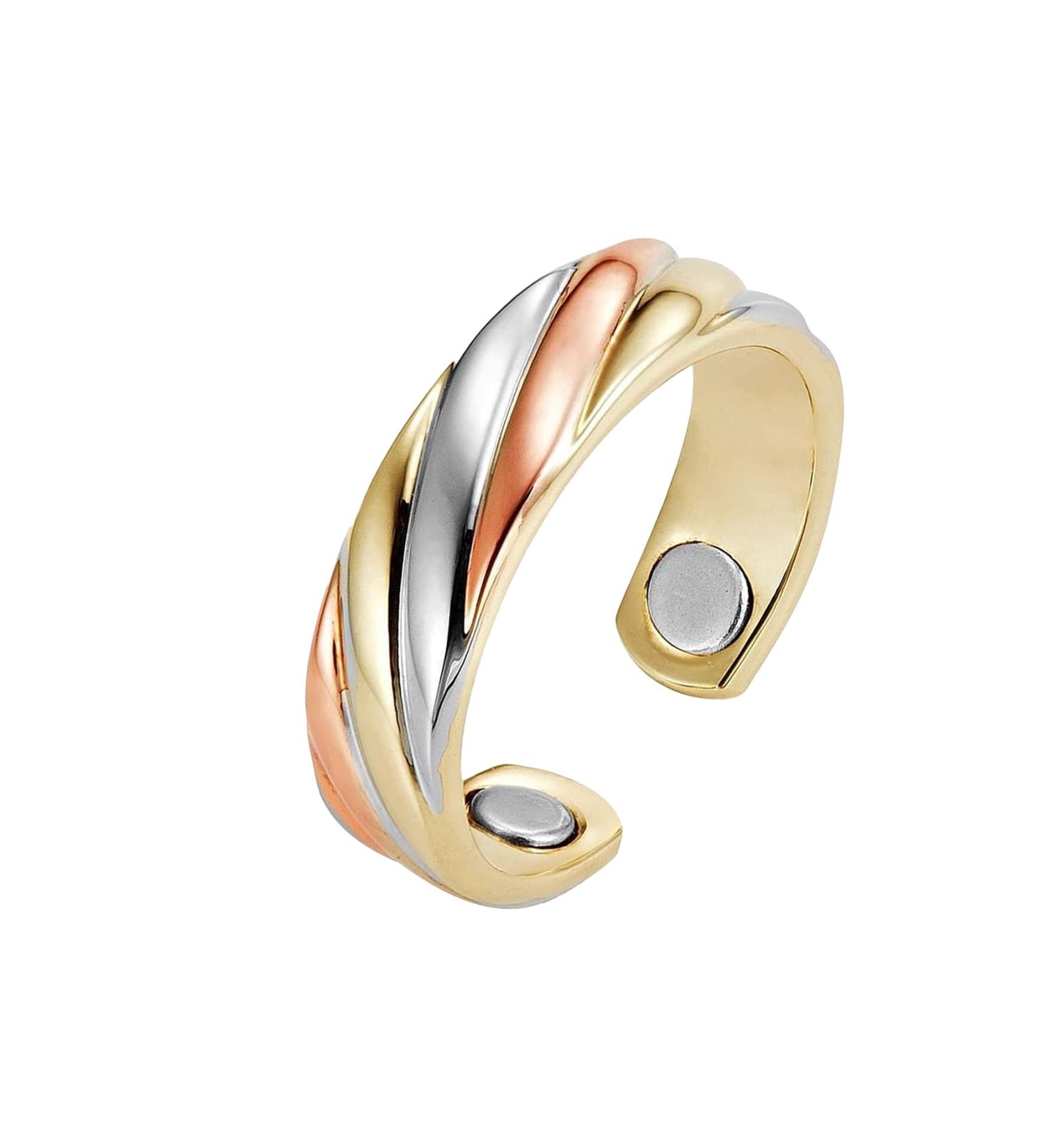 Magnetic Therapy Ring for Men & Women - 3500 Gauss Pain Relief for Arthritis & Migraines (S) | Shop Now! - Buy Online on GoSupps.com