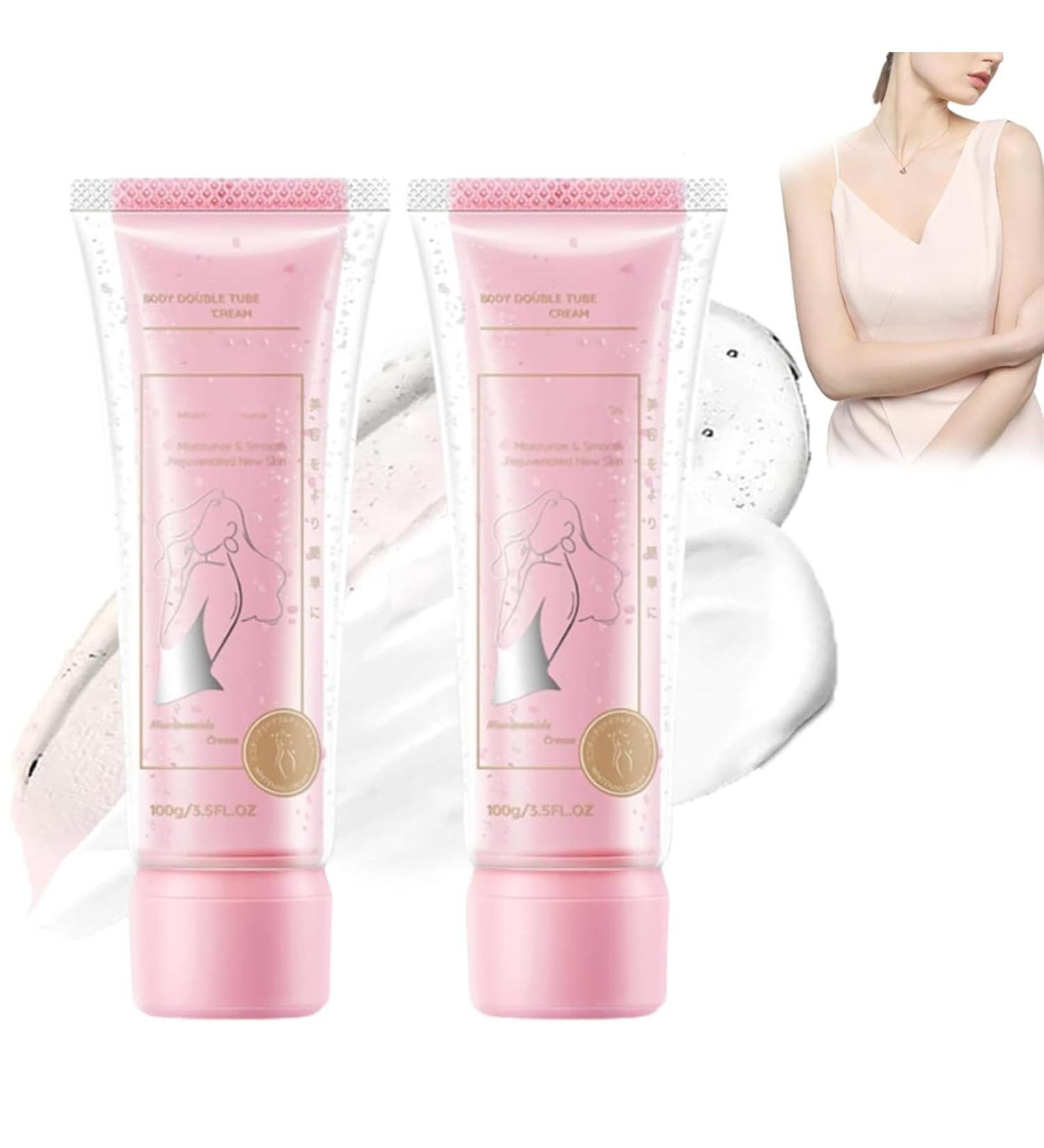 Aisasea Whitening Cream Aisasea Whitening Lotion Double Tube Whitening Moisturizing Cream Brightening Body and Face Toning Cream Improve Dull Skin (2pcs) - Buy Online on GoSupps.com