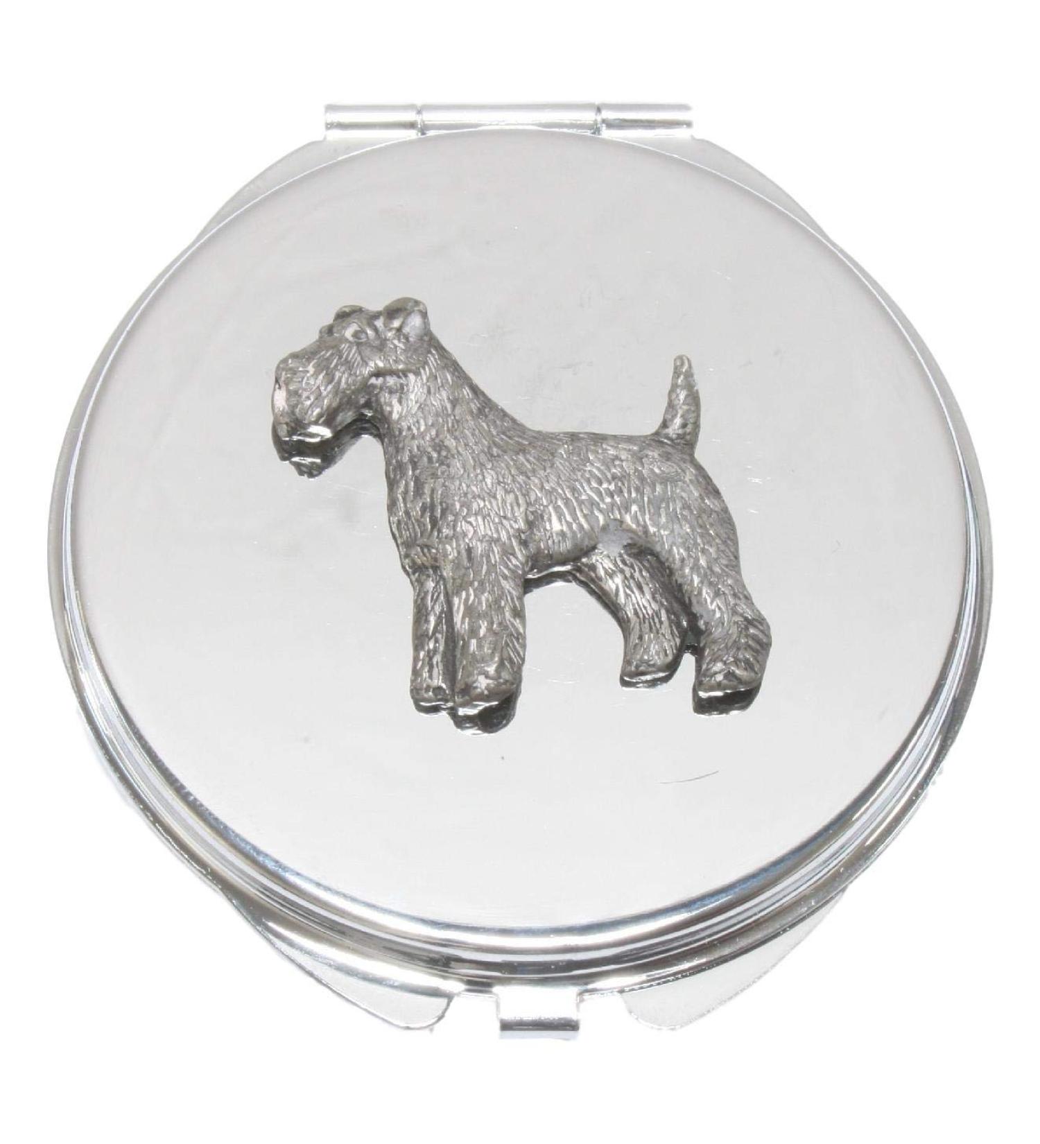 Fox Terrier Compact Mirror Handbag Gift With Free Engraving 143 - Buy Online on GoSupps.com