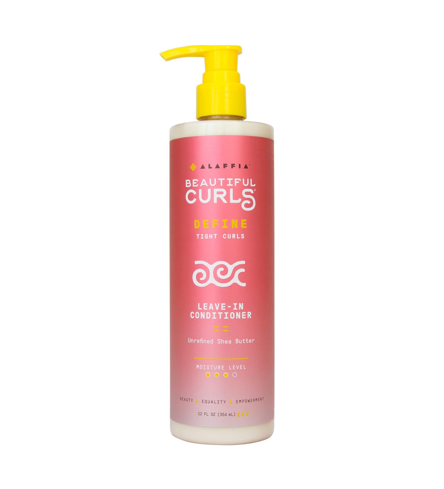 Alaffia Beautiful Curls Leave-In Conditioner - Curl Activator with Unrefined Shea Butter (12 fl oz) - Buy Online on GoSupps.com