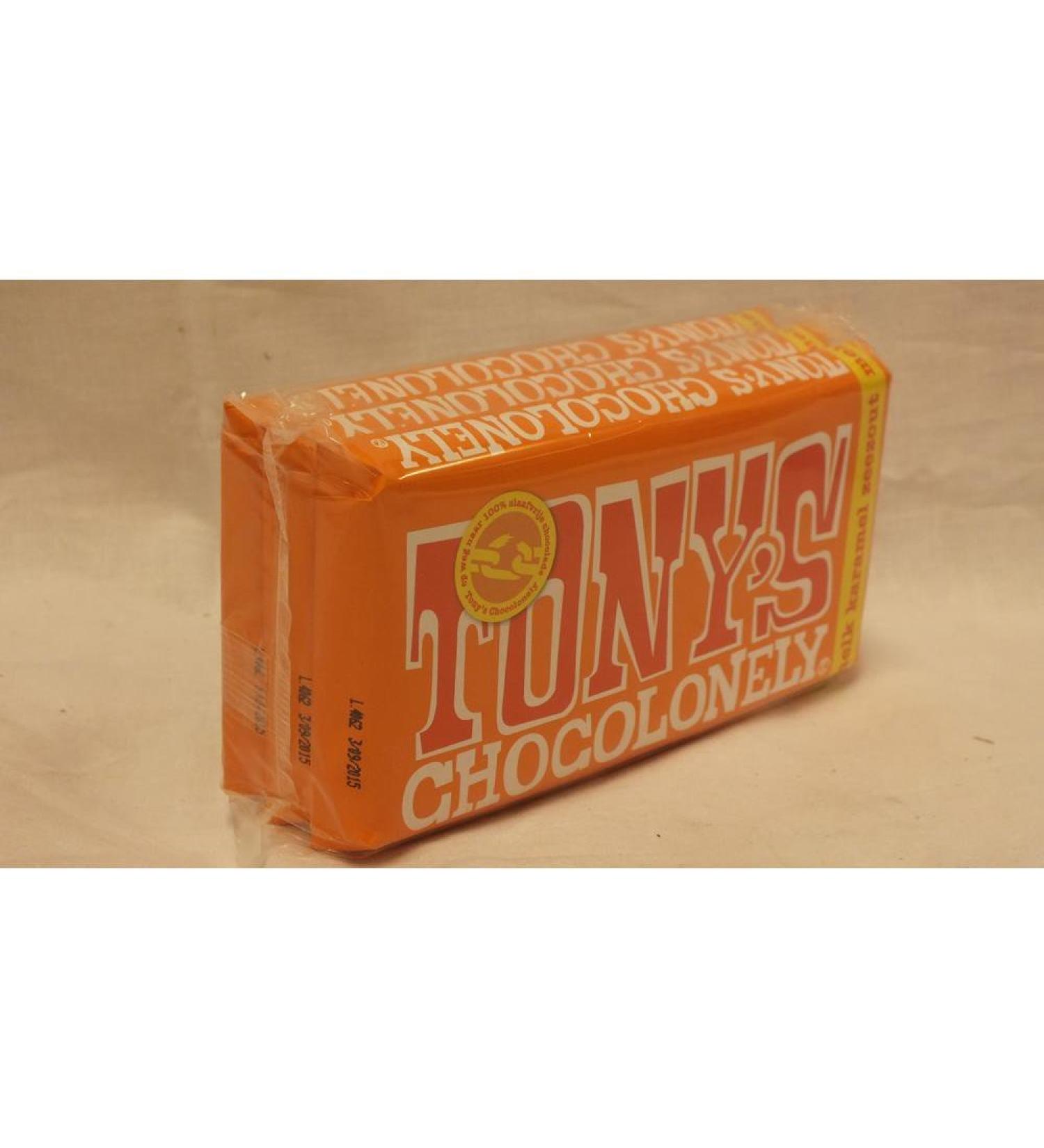 Tony's Chocolonely Tony's Chocolonely "Caramel & Sea Salt" 3 x 180g (Caramel & Sea Chocolate)