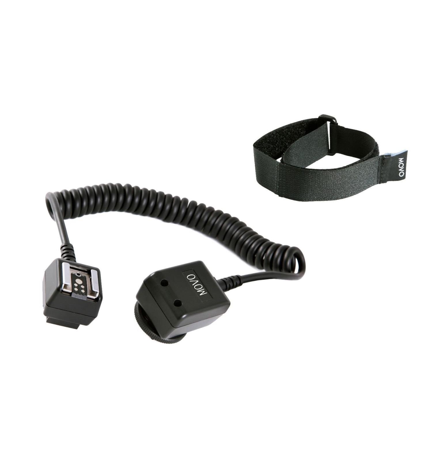 Movo Photo FC20N Off-Camera Flash Shoe Cord for Nikon SB Series + Bonus Neat Strap - Buy Online on GoSupps.com