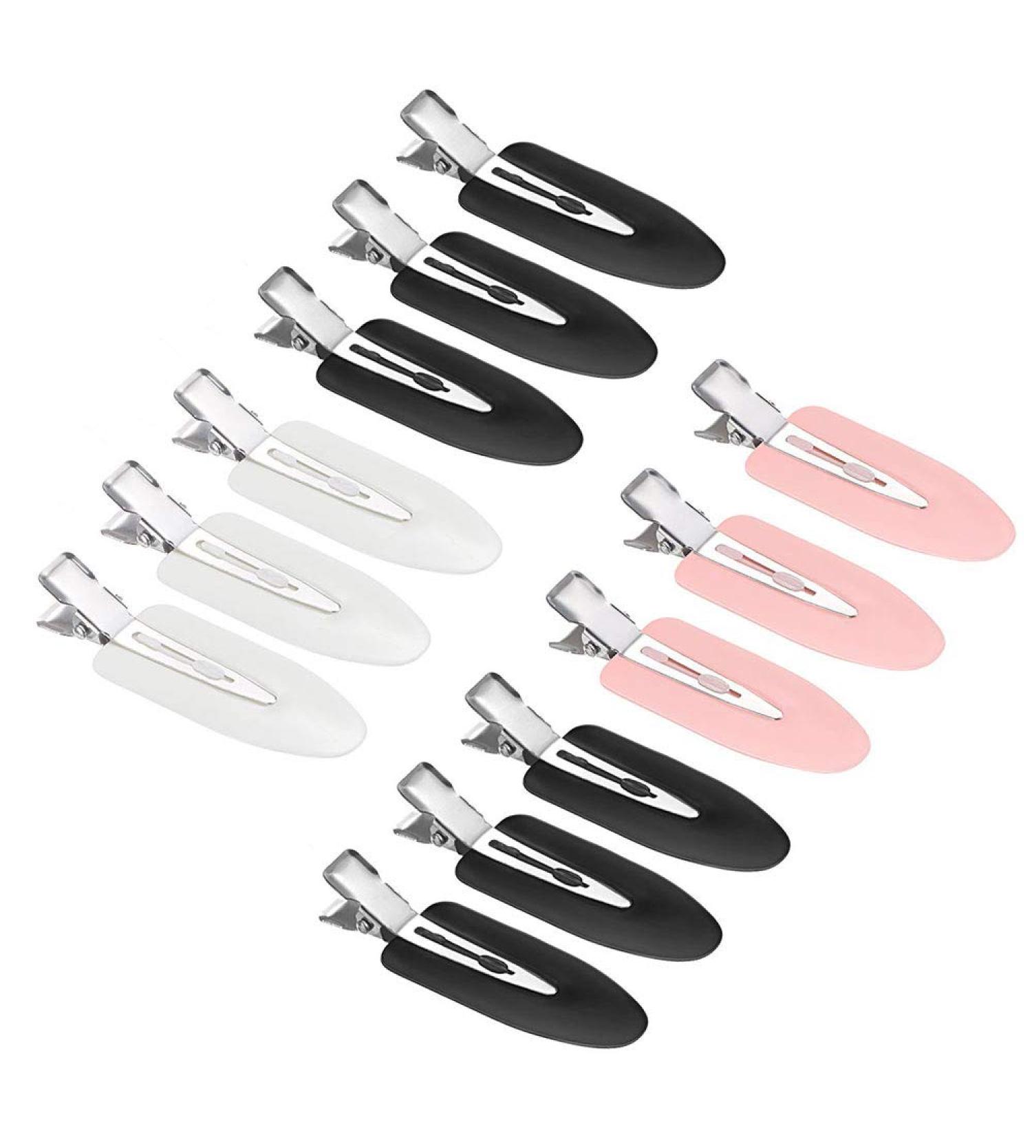 Lyivagen Seamless Hair Pin Curl Clips - 12 Pack No Bending Hair Jewelry for Styling & Makeup - Available in 3 Colors - Buy Online on GoSupps.com