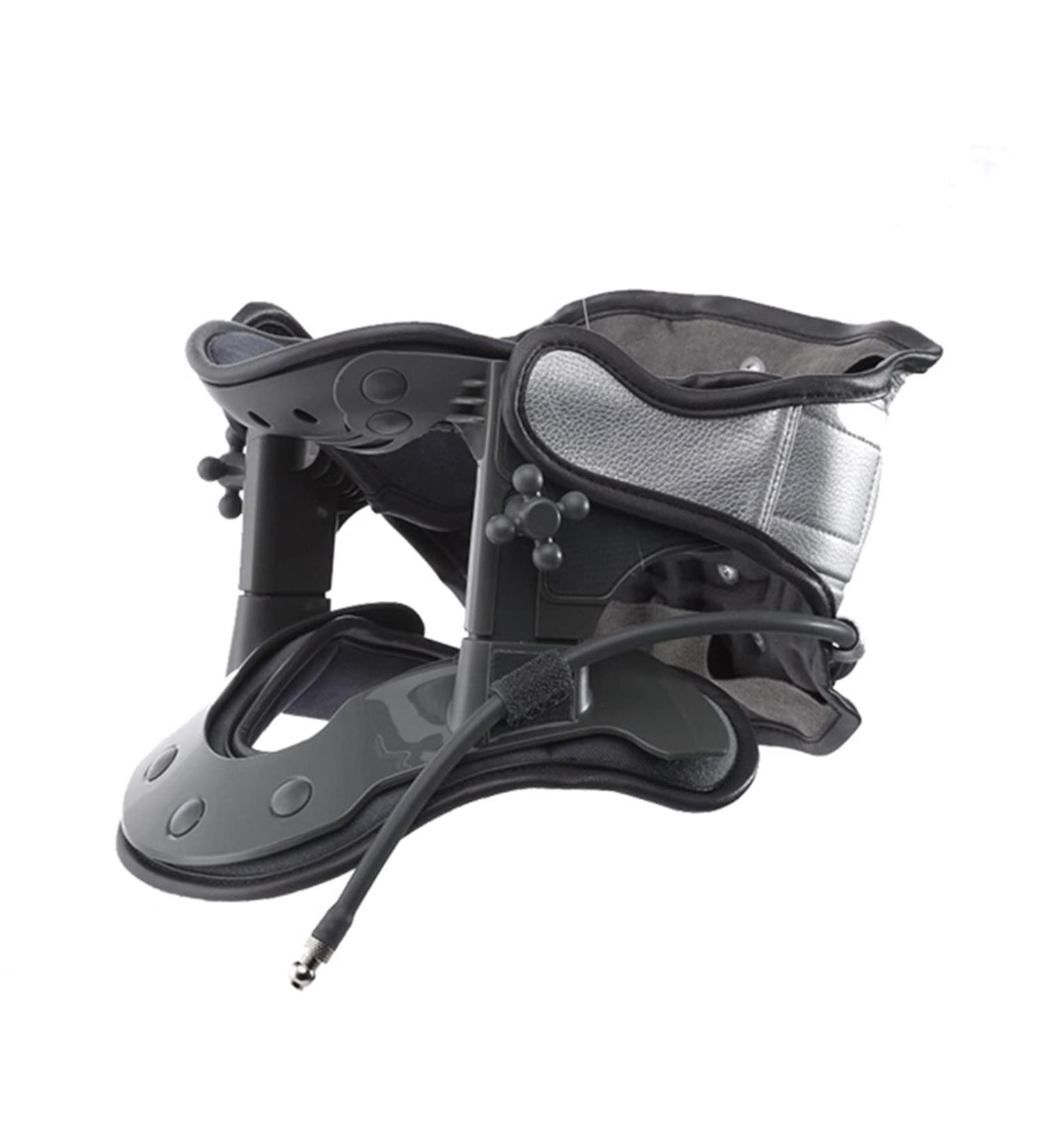 Cervical Neck Traction Device Inflatable Collar Brace for Neck Decompression and Support Neck Stretcher for Provides Pain Relief and Restores Spinal Curve - Buy Online on GoSupps.com