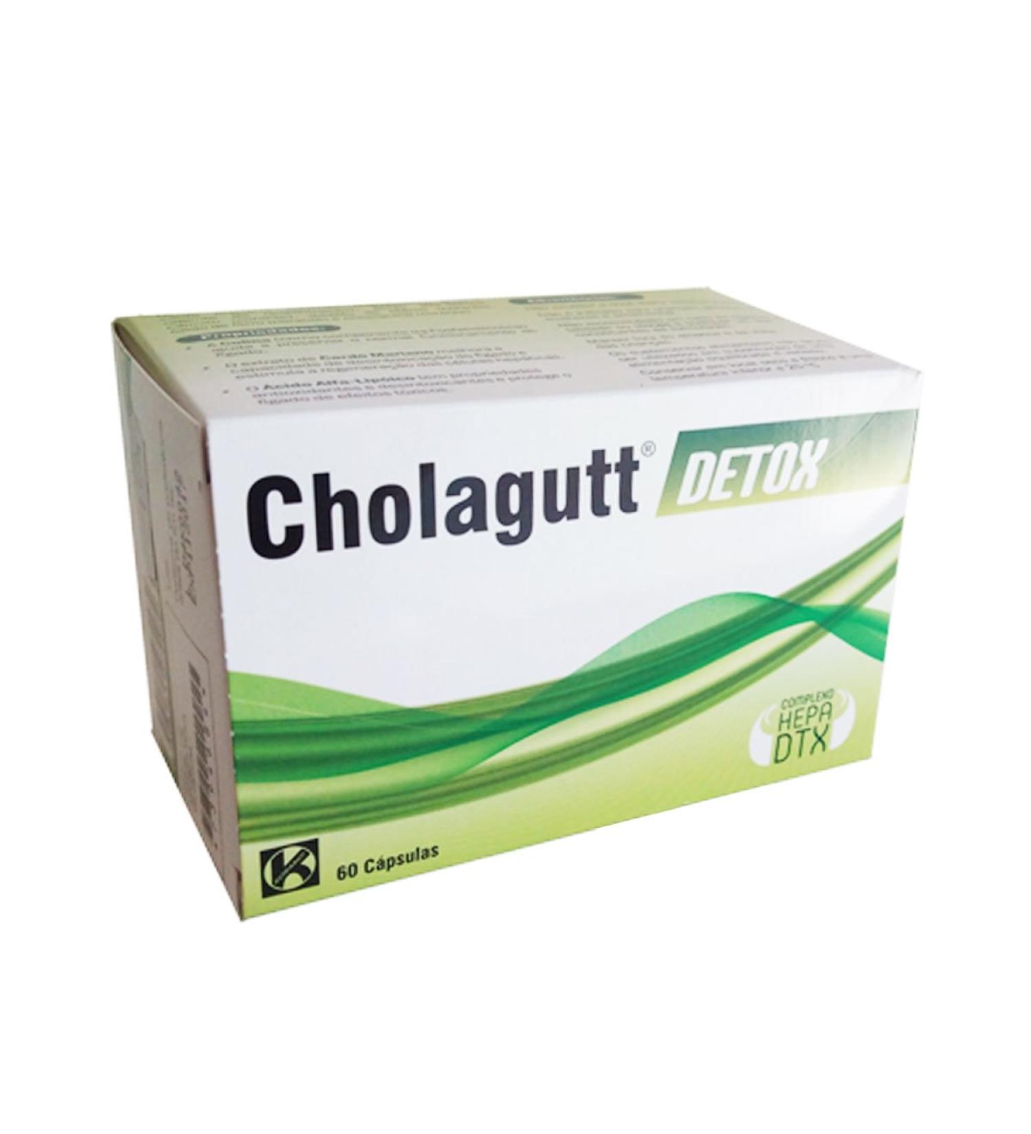 Cholagutt detox 60 capsules