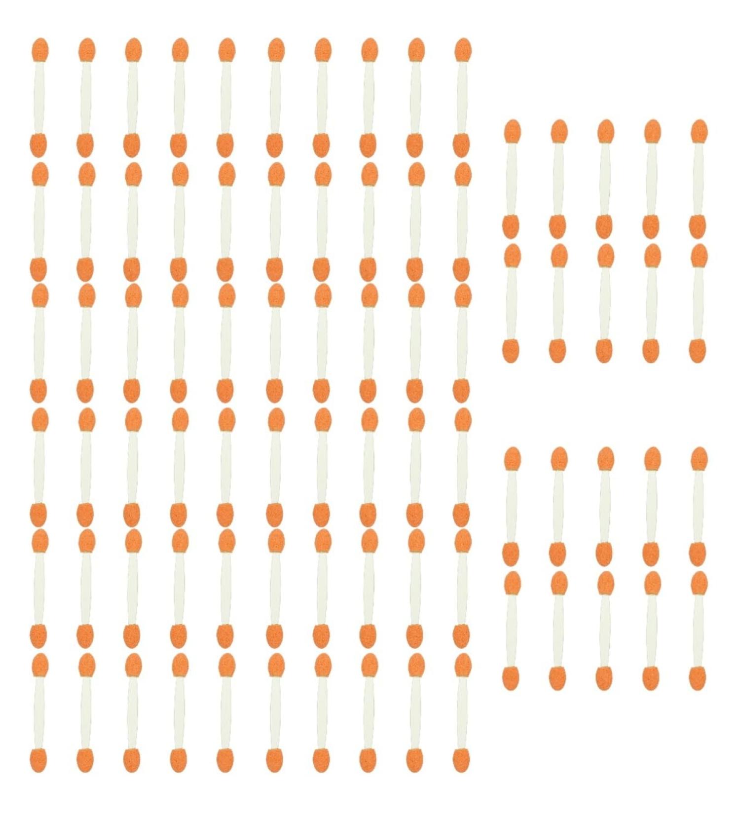 Baluue 800 Pcs Double Ended Eyeshadow Brush Eye Makeup Applicator Makeup Brush Tipped Oval Makeup Tool Eyeshadow Stick Sponge Brush Latex Sponge Cosmetic Applicator Cosmetic Tool 6.5x1.3cmx8pcs Greenx8pcs - Buy Online on GoSupps.com