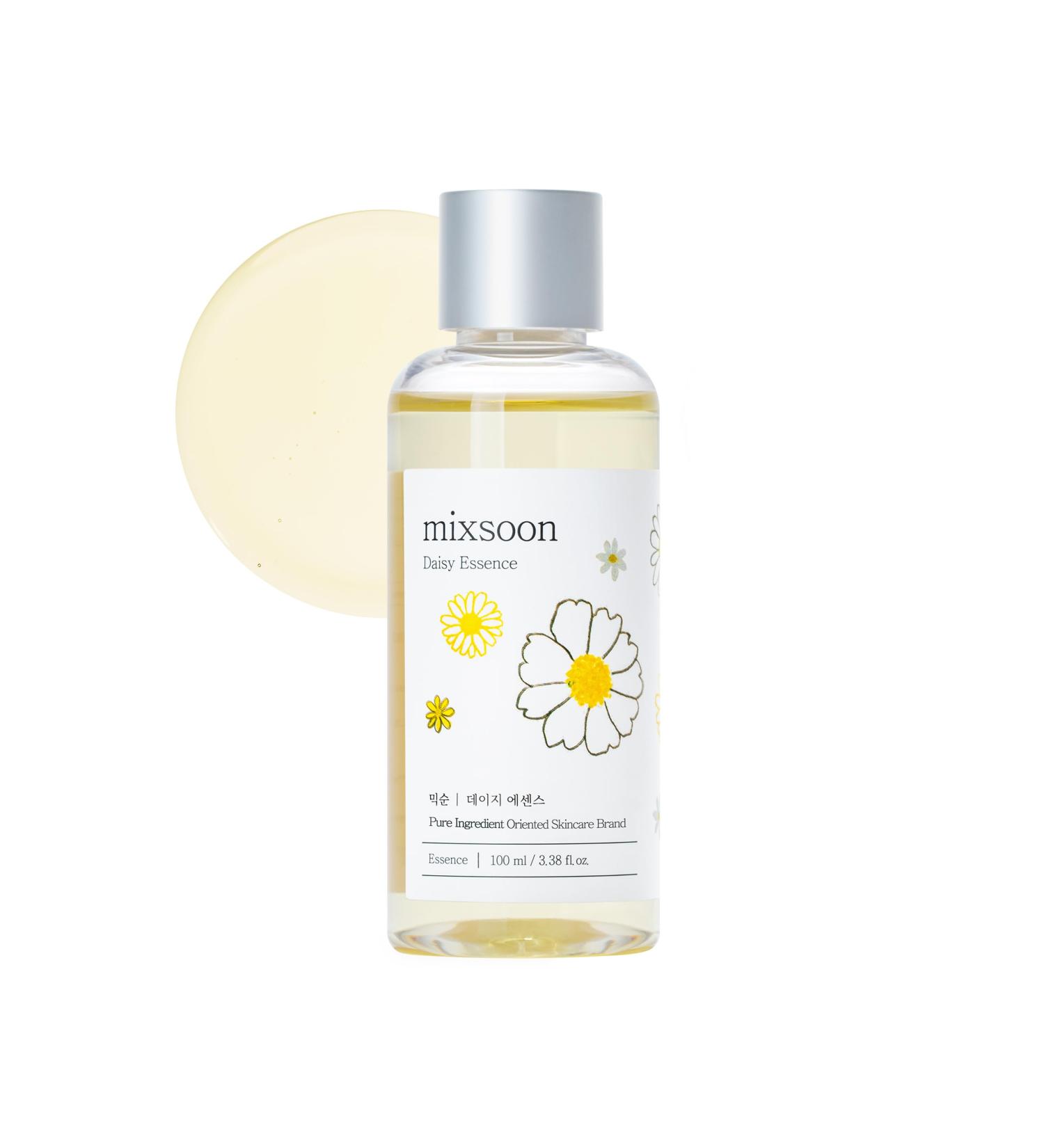 mixsoon Daisy Essence 3.38 fl oz / 100ml Revitalizing Glow Skin For Skin Lightweight Korean Glass Skin Care - Buy Online on GoSupps.com