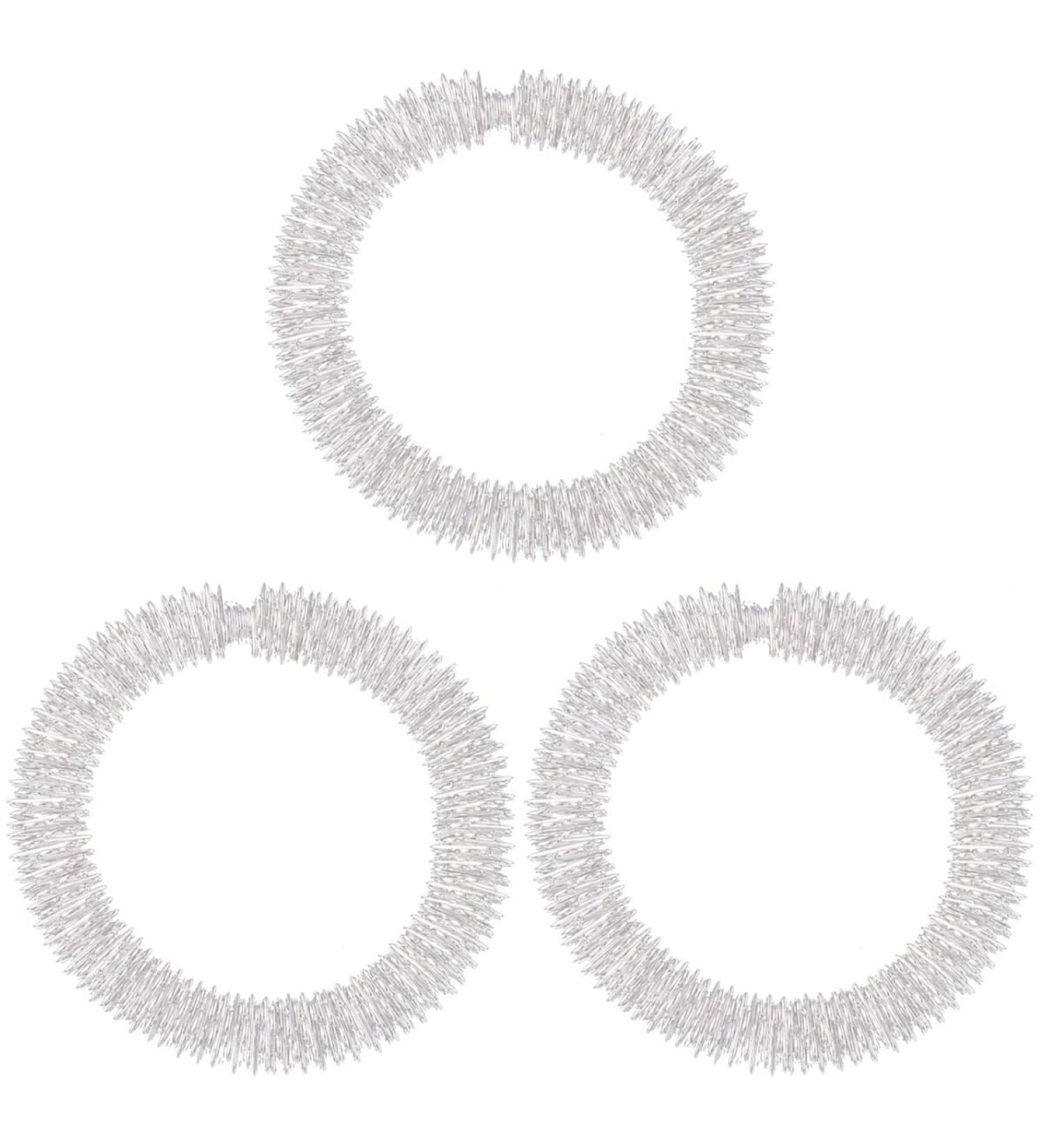 Healeved Acupressure Ring Set - 3 Massage Rings for Stress Relief & Improved Circulation | Finger & Toe Massage - Buy Online on GoSupps.com