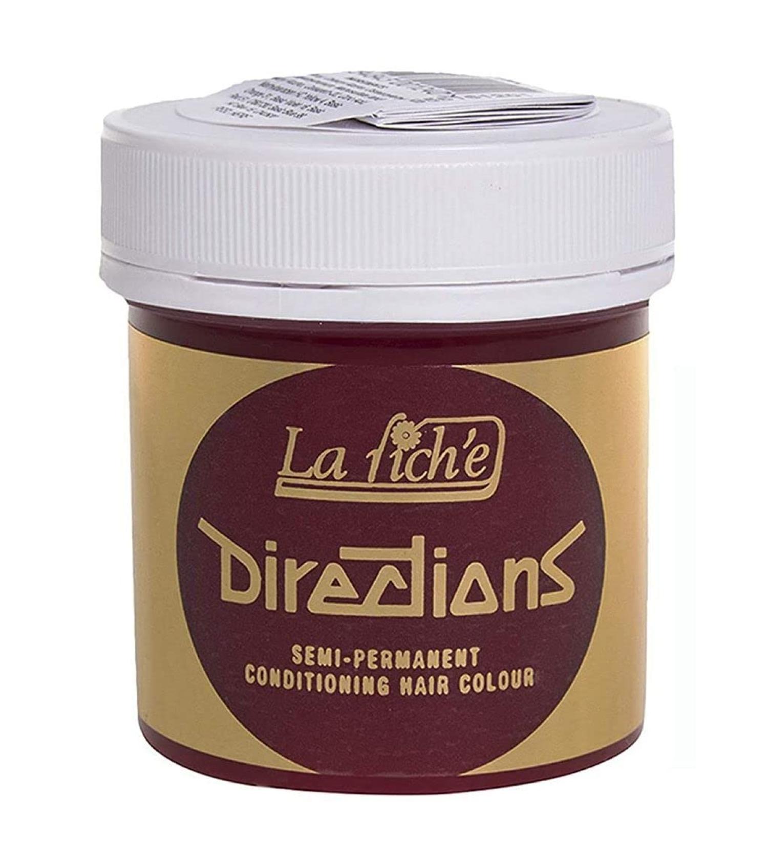 2 X La Riche Directions Semi-Permanent Hair Color 88ml Tubs - Vermillion Red Vermillion Red 88.00 ml (Pack of 1)