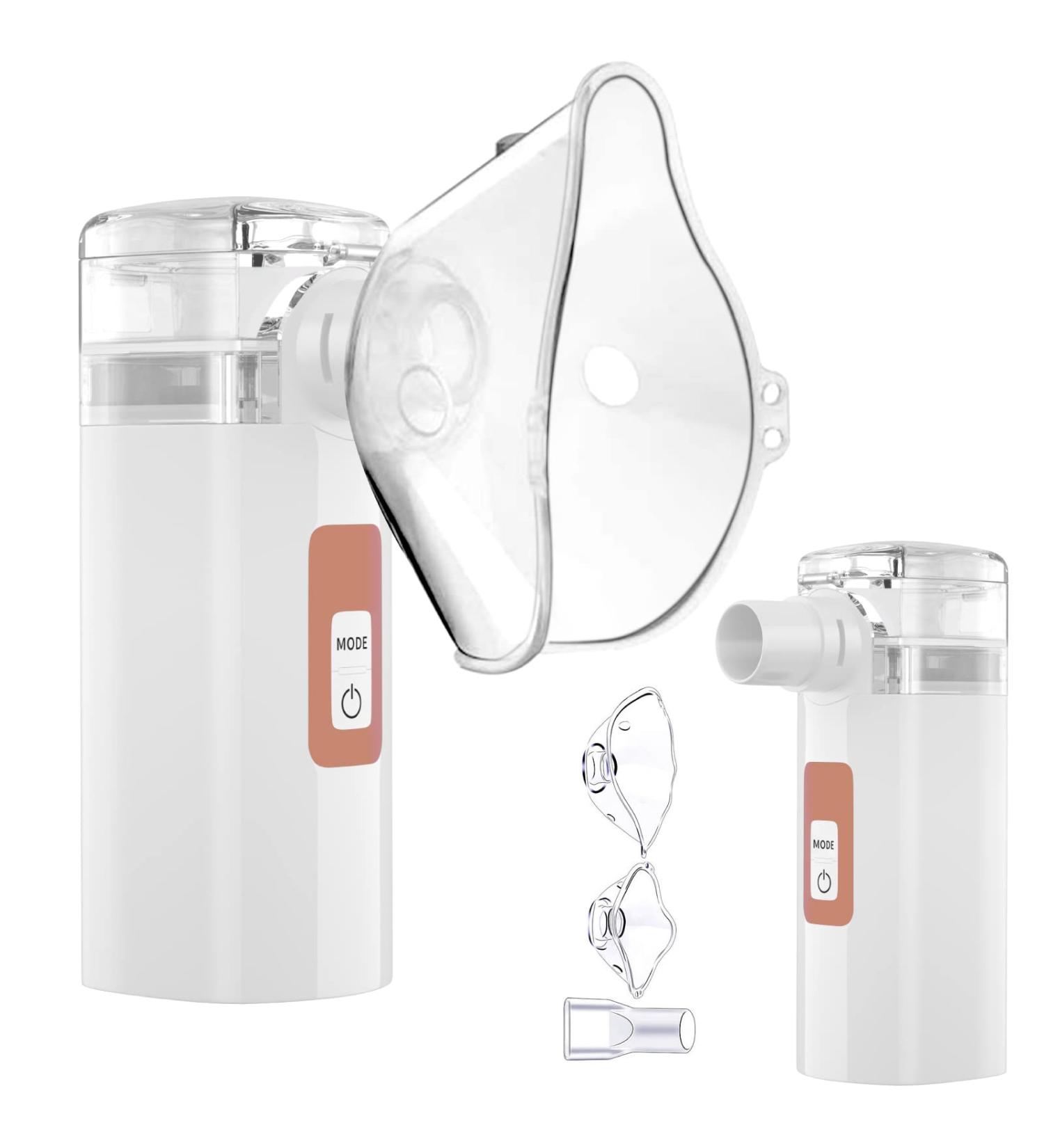 Portable Handheld Nebulizer Machine for Adults & Kids - Rechargeable & Travel-Friendly - Buy Online on GoSupps.com