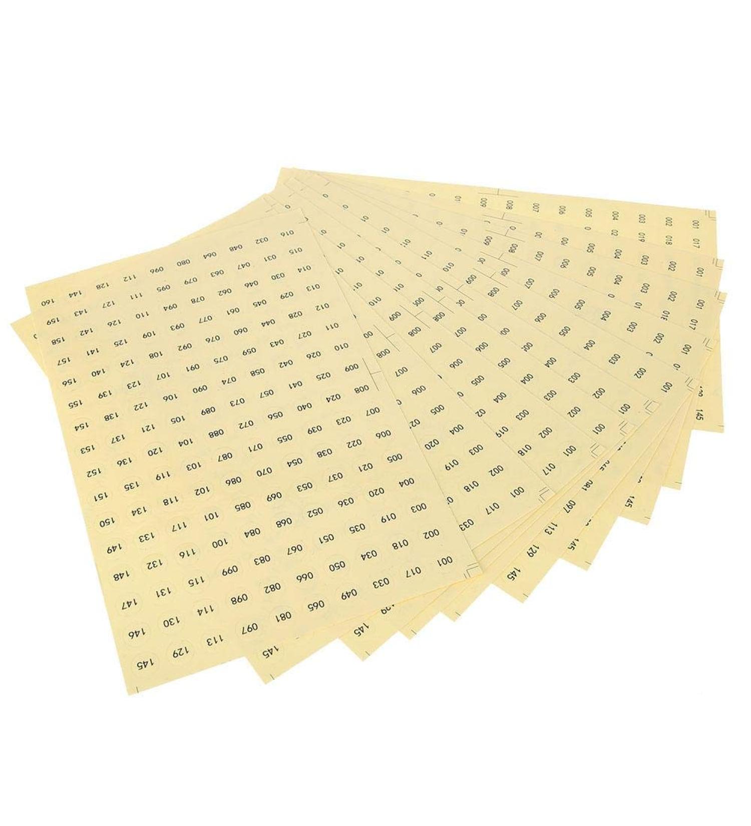 Waterproof Gel Polish Color Paper Labels - Durable & Transparent Stickers for Manicure Shops & Home Use (001-160) - Buy Online on GoSupps.com