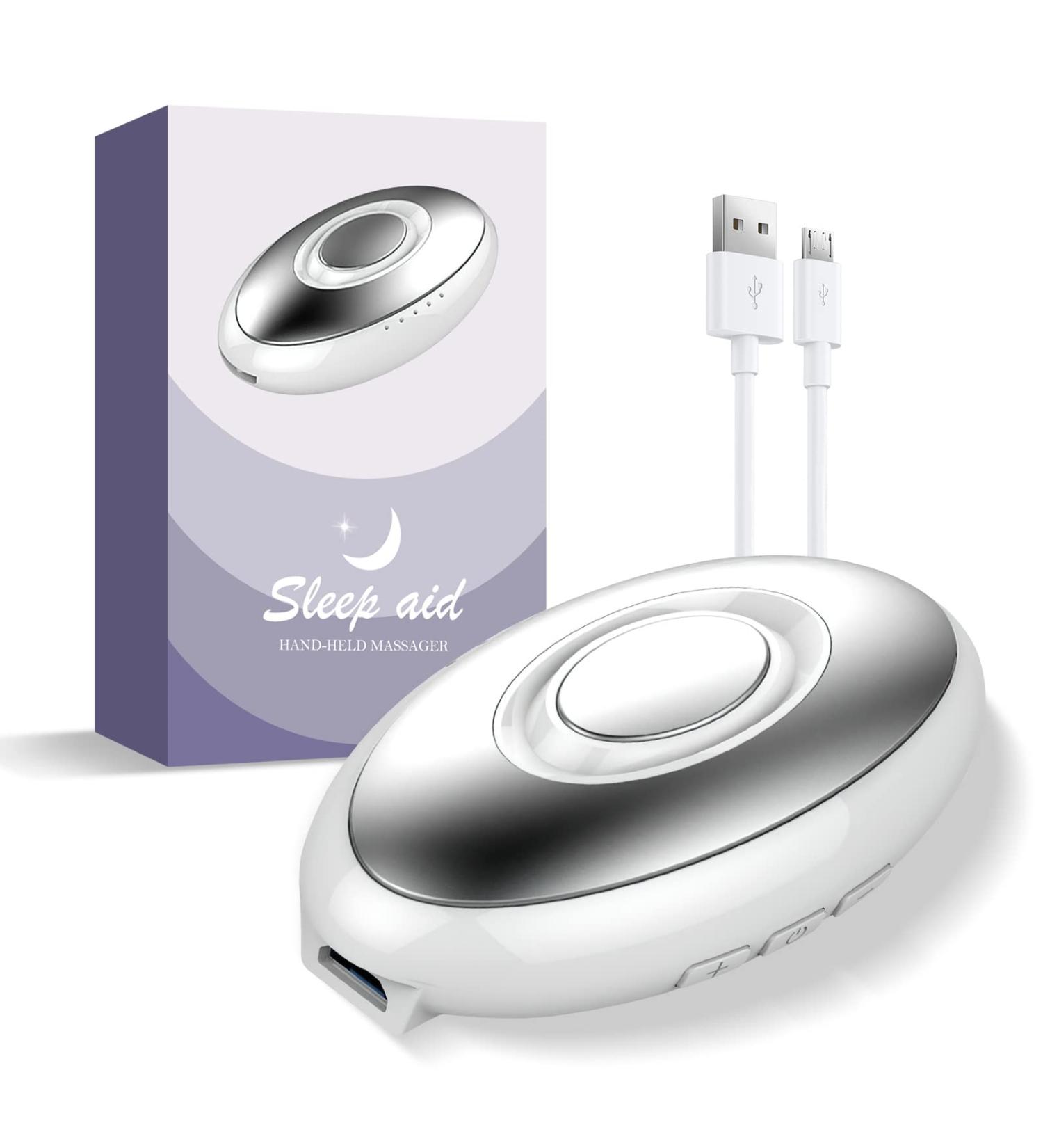 Handheld Sleep Aid Device for Adults - Natural Solution for Stress, Panic Attacks, and Sleep Troubles - Improve Sleep, Mood, and Focus - 1 Pack - Buy Online on GoSupps.com