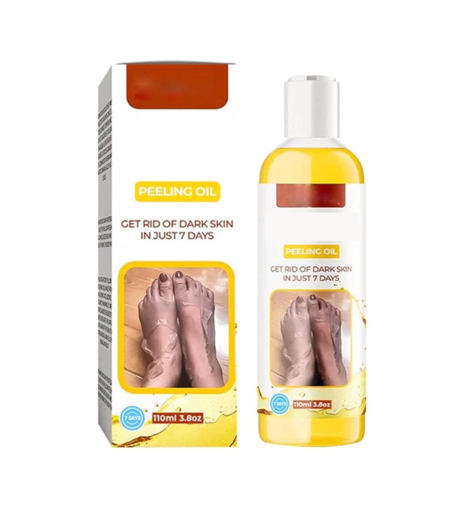Huile Peeling claircissante Corps Forte Huile claircissante Peau Noire Puissant Gommage Exfoliant Pour Peaux Noires Callus Removal - Buy Online on GoSupps.com