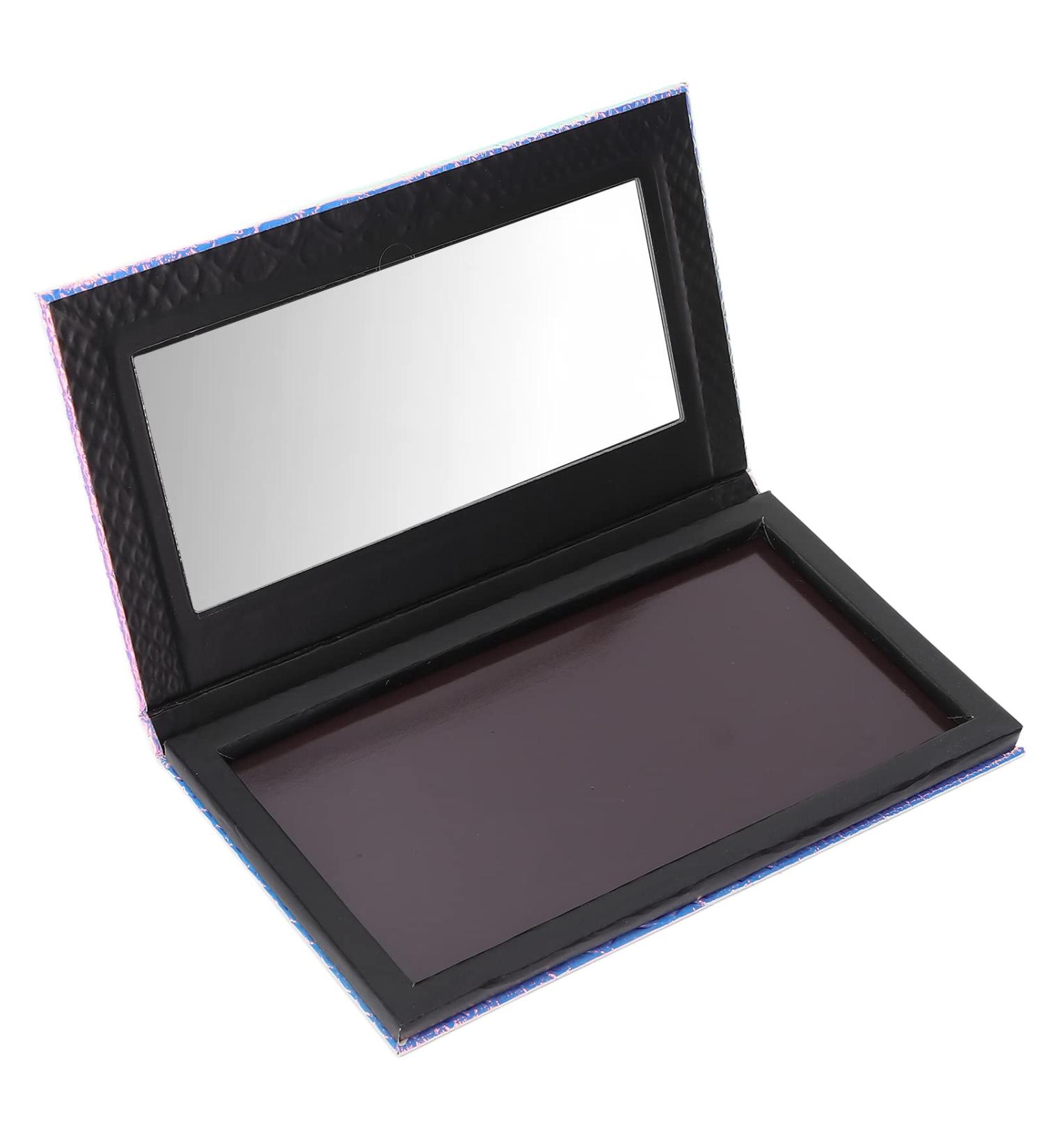 Buy Magnetic Empty Eyeshadow Palette with Mirror - Ideal for Makeup Artists | Perfect for Powder Lipstick & Blush - Buy Online on GoSupps.com