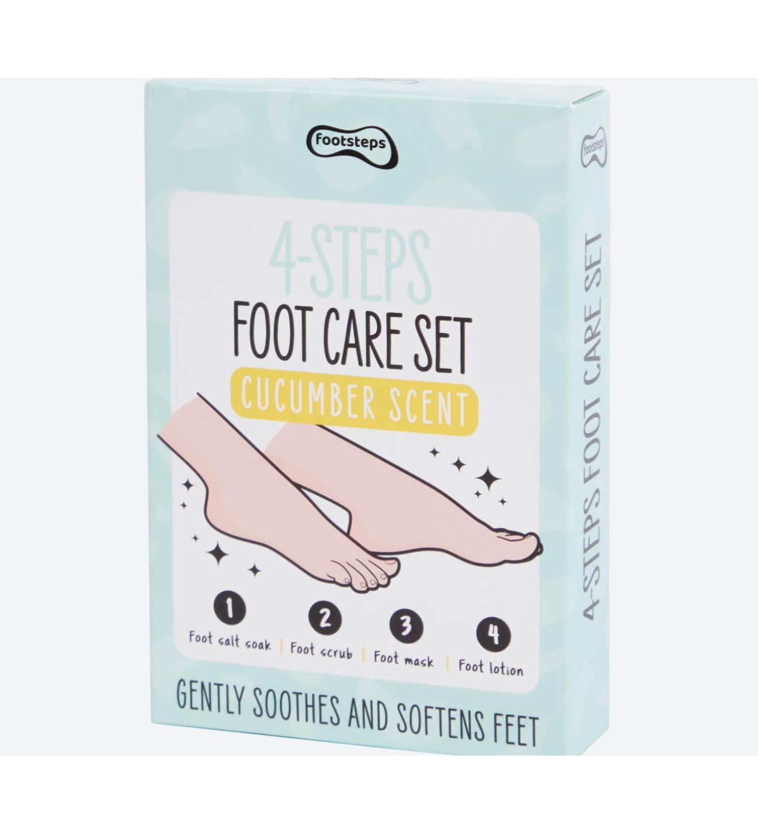 Footsteps Ensemble de soin des pieds en 4 tapes