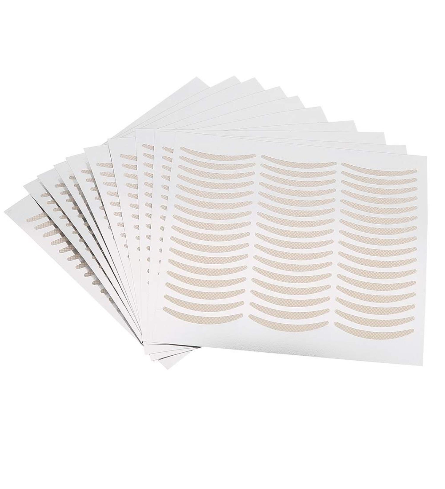 Eyelid Tape Net Type Eyes Stickers Thin Length Double Eyelid Tape Eye Cosmetic Makeup Tools for Hooded Droopy Mono eyelids Eyes - Buy Online on GoSupps.com