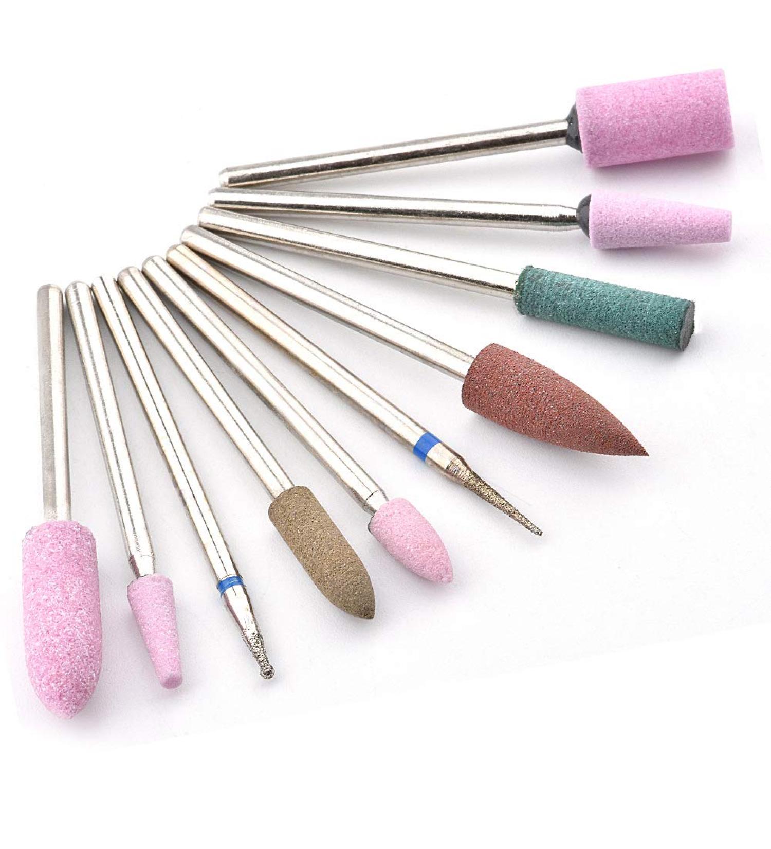 ZEJIANG Ceramic Nail Drill Bits - Manicure Pedicure Tool Replacement Head - Buy Online on GoSupps.com