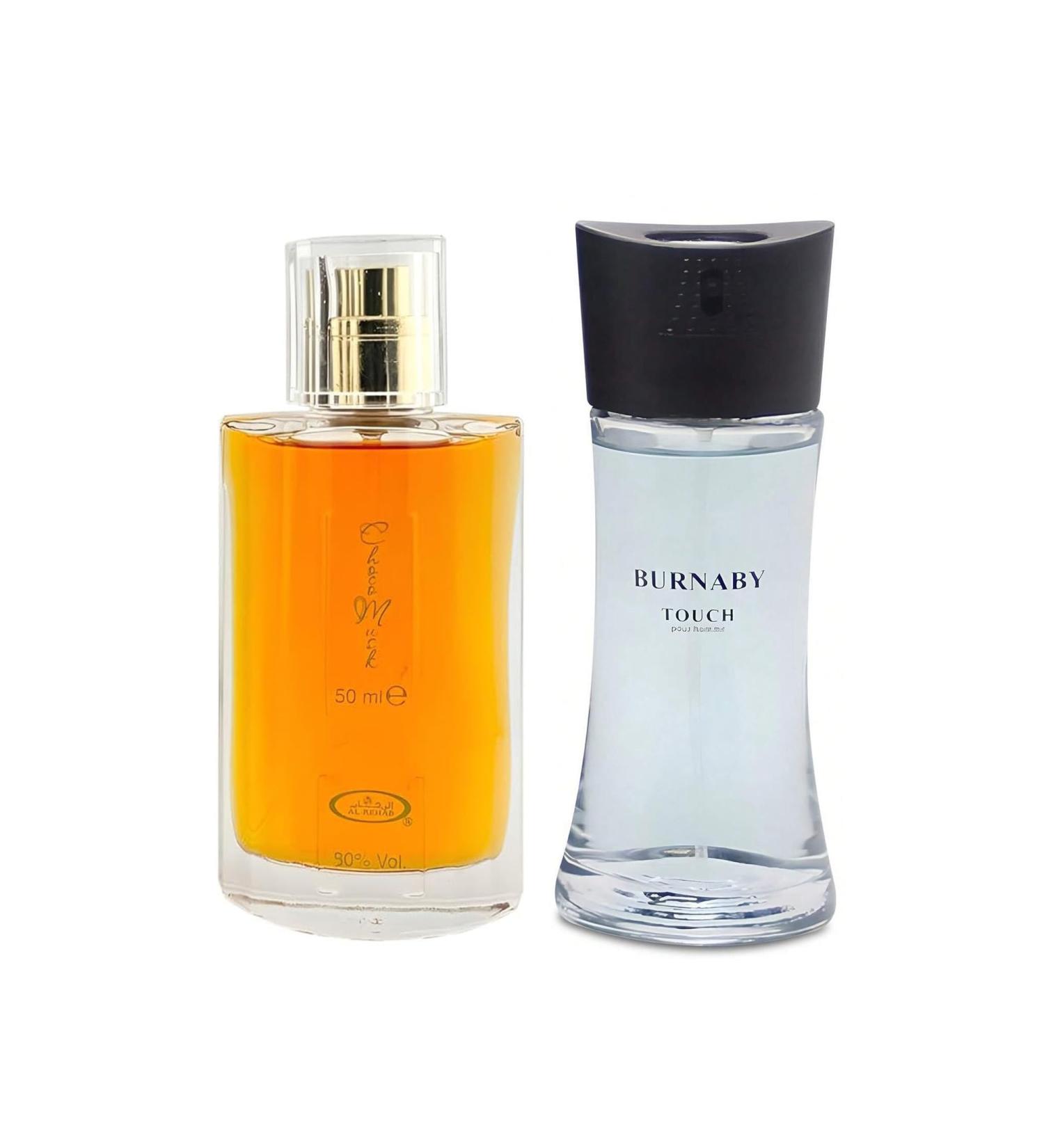 Choco Musk&Burnaby Touch Men s Cologne-Rich Chocolate & Musk Eau De Toilette Long-Lasting Scent Perfume for Men Elegant Bottle 3.4 Fl Oz Fragrance for Refined Occasions Choco Musk&Burnaby Touch 2.53 Fl Oz (Pack of 2) - Buy Online on GoSupps.com