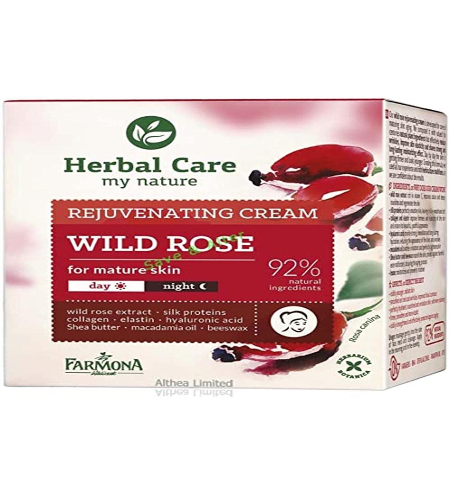 Herbal Care My Nature Rejuvenating Wild Rose Face Cream 50ml