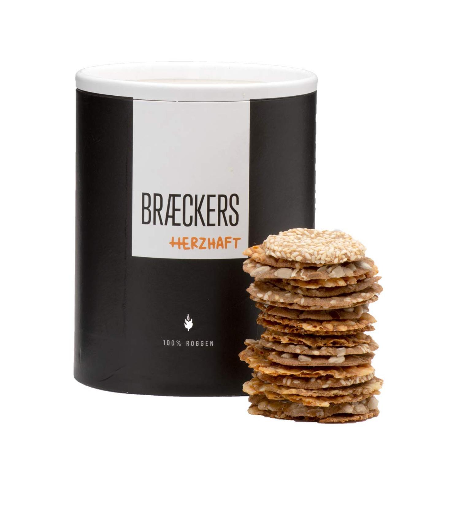 Buy BRAECKERS Handmade Oven Bread Chips Hearty (6 Cans 125g Each) - International Shipping Available - Buy Online on GoSupps.com