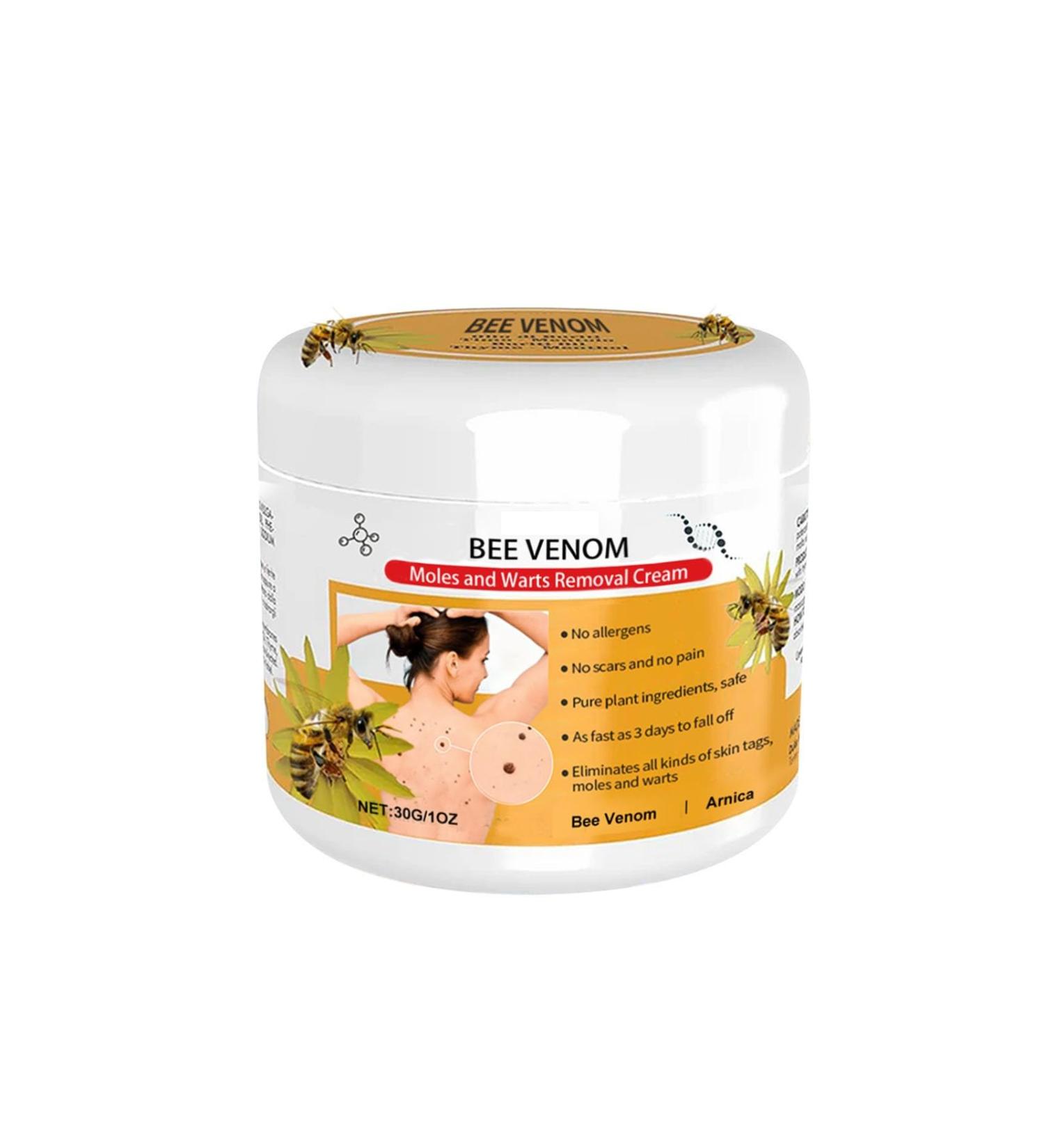 30ml Bee Venom Ointment & Cream - Moisturizing for All Skin Types | Natural Wart Removal & Rejuvenating Care for Men & Women - Buy Online on GoSupps.com