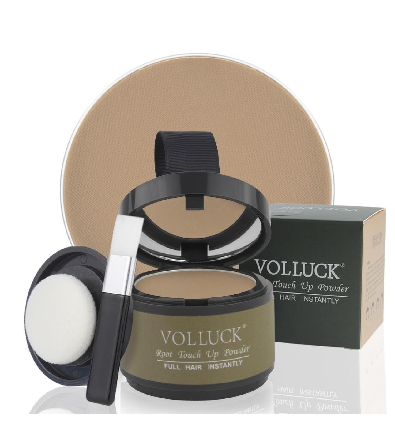 Fullylach Approach Powder - Waterproof Hair Volume Powder for Men & Women | Hairline Concealer & Styling Makeup (4g - Brighter Coffee) - Buy Online on GoSupps.com