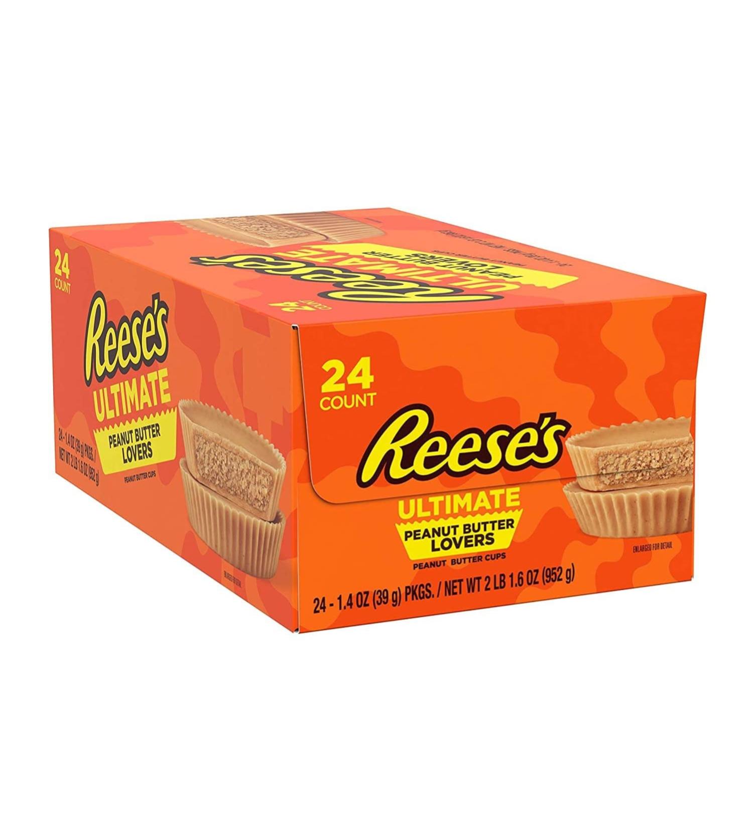 Reese's Ultimate Peanut Butter Lovers  Cups Candy  (Pack of 24) - Buy Online on GoSupps.com
