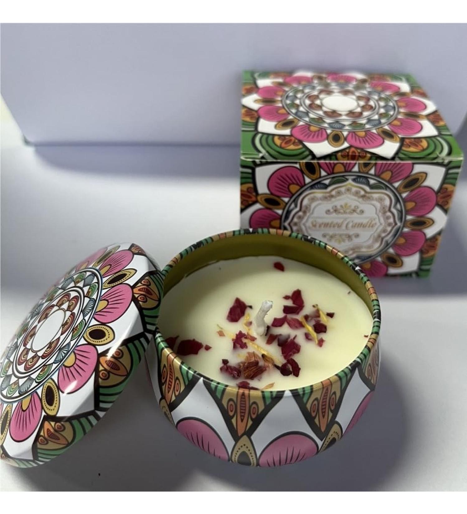 Scented Candle for Home Masculine Fragrances Soy Valentine's Gift
