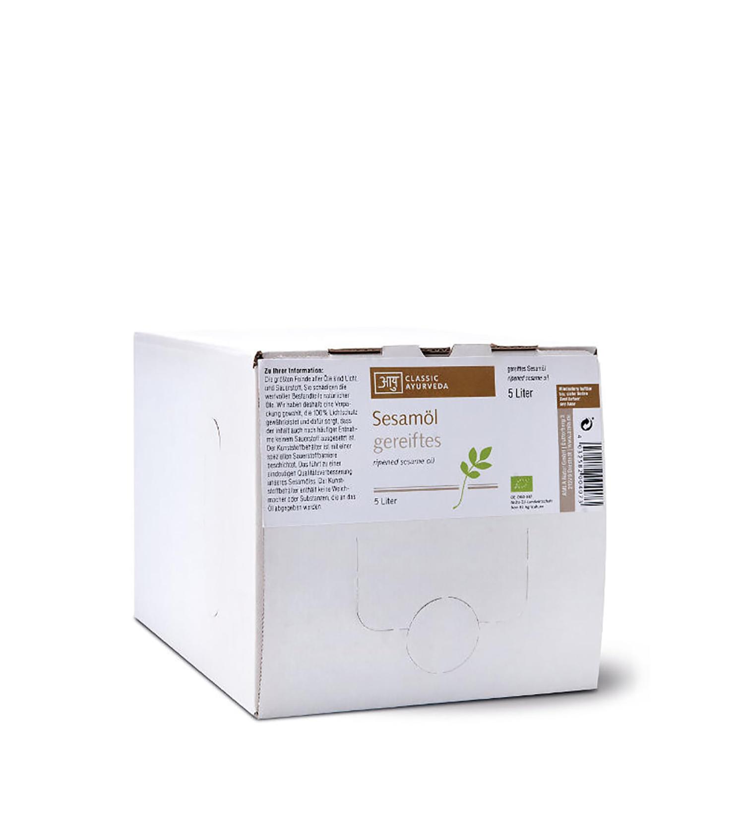 Classic Ayurveda - Sesame oil (matured in tap) organic - 5 l