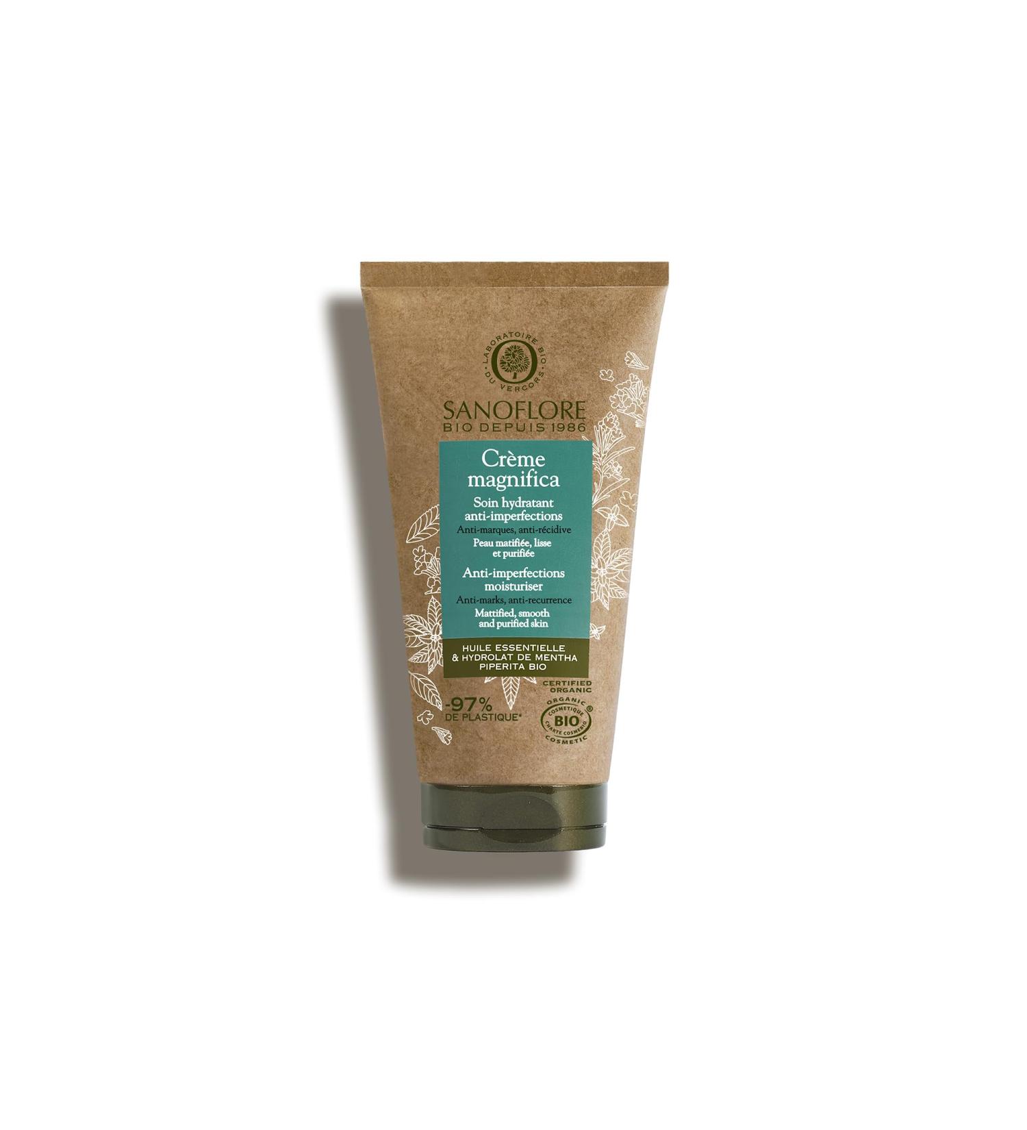Sanoflore Magnifica Organic Anti-Imperfection Moisturizer Eco-Tube 50ml - Buy Online on GoSupps.com