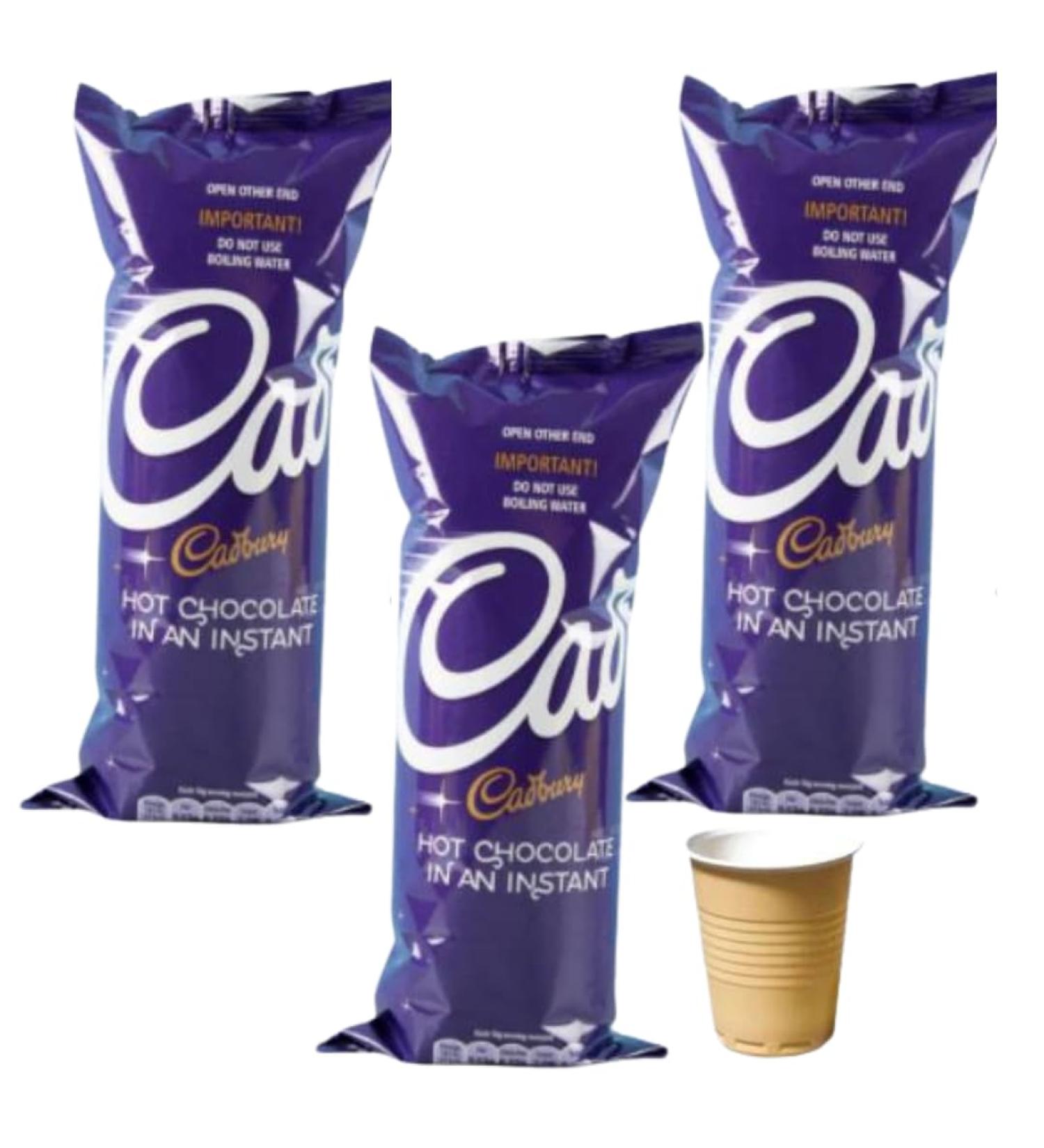 Instant Hot Chocolate Bundle With Dairy Milk 25 Cups Hot Chocolate (3 Pack)
