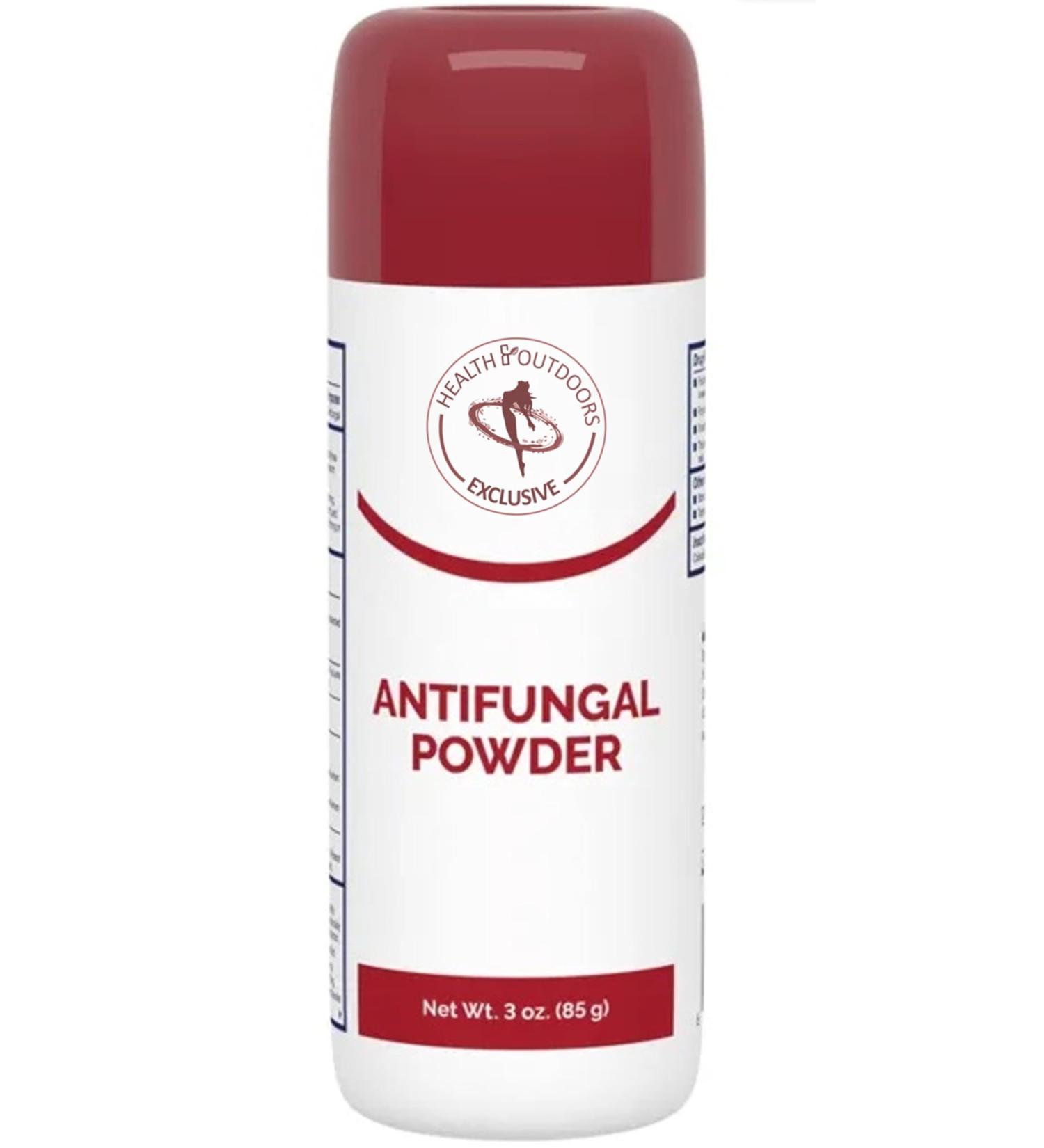 Buy Antifungal Powder 3oz for Athlete's Foot & Ringworm - Best Moisture Absorbing Topical Treatment for Fungal Infections | International Shipping Available - Buy Online on GoSupps.com