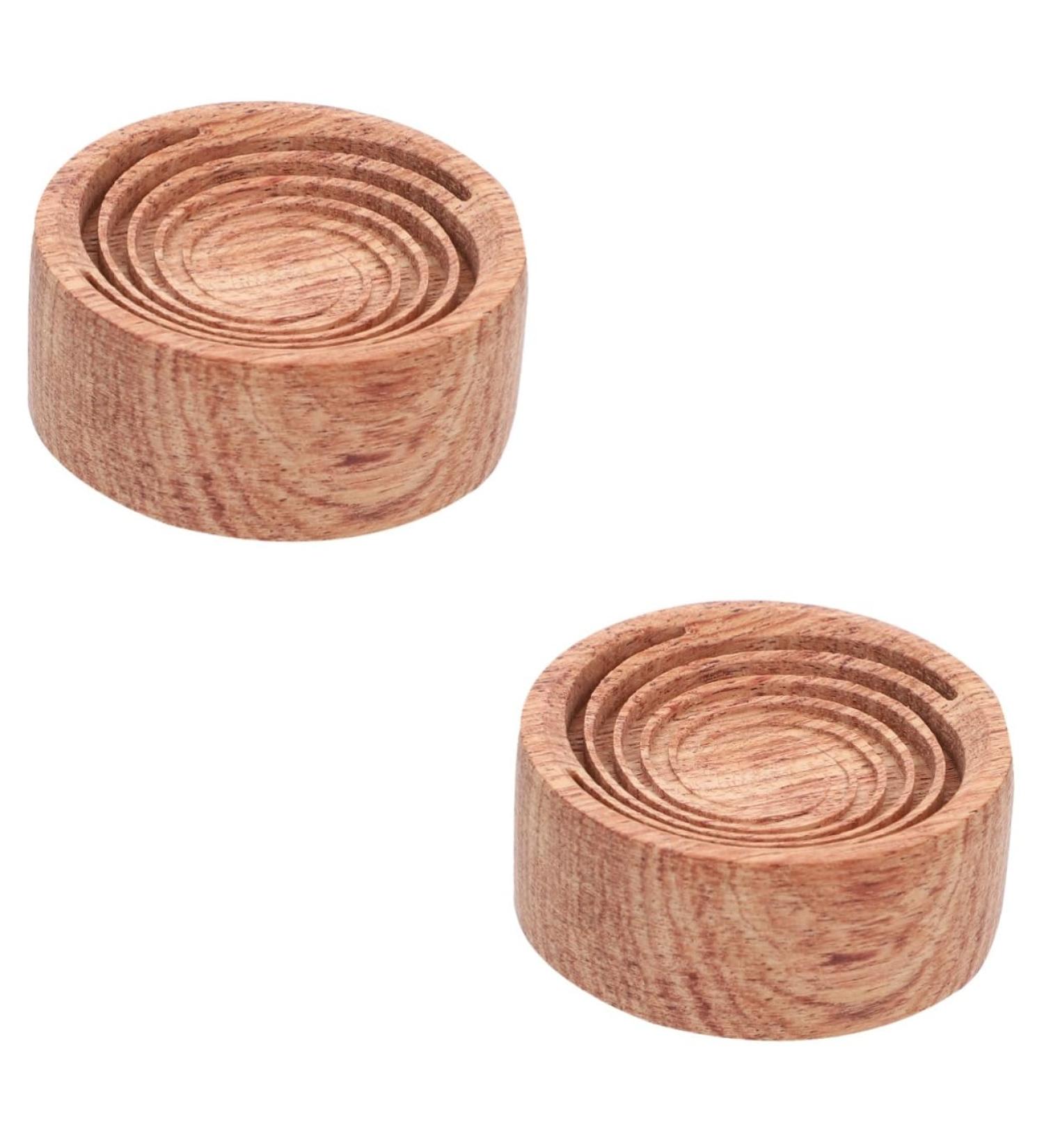 Healeved 2 Pcs Essential Oil Diffuser Portable Humidifiers Mini Perfume Diffusers for Air Diffuser Rosewood As Shownx2pcs 4.7x4.7cmx2pcs - Buy Online on GoSupps.com