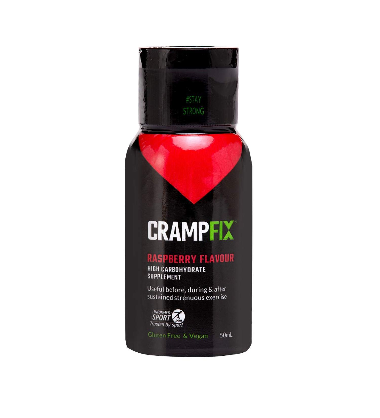 Crampfix 50ml Squeeze Bottle - Fast Muscle Cramp Relief (Raspberry) - Buy Online on GoSupps.com