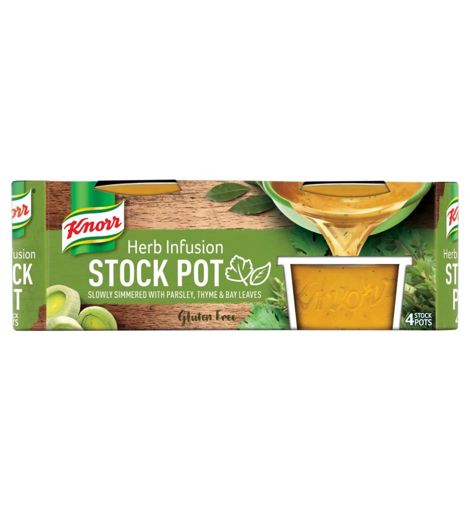 Knorr Herb Infusion Stock Pot 4 x 28g - Deliciously Flavorful Seasoning - Buy Online on GoSupps.com