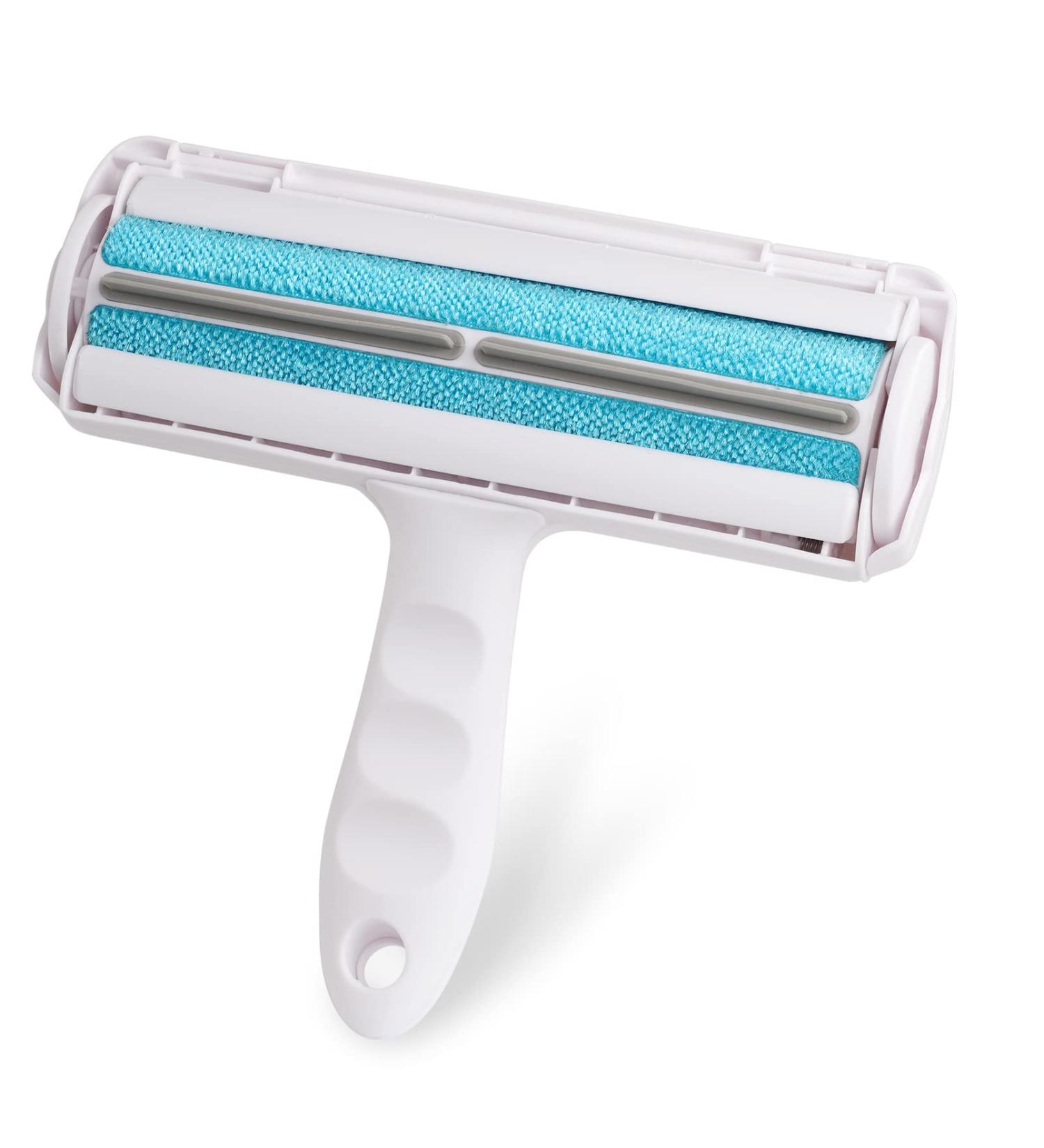 CHORHA Pet Hair Remover Roller - Reusable Dog and Cat Hair Remover for Laundry and Furniture - Blue - Buy Online on GoSupps.com