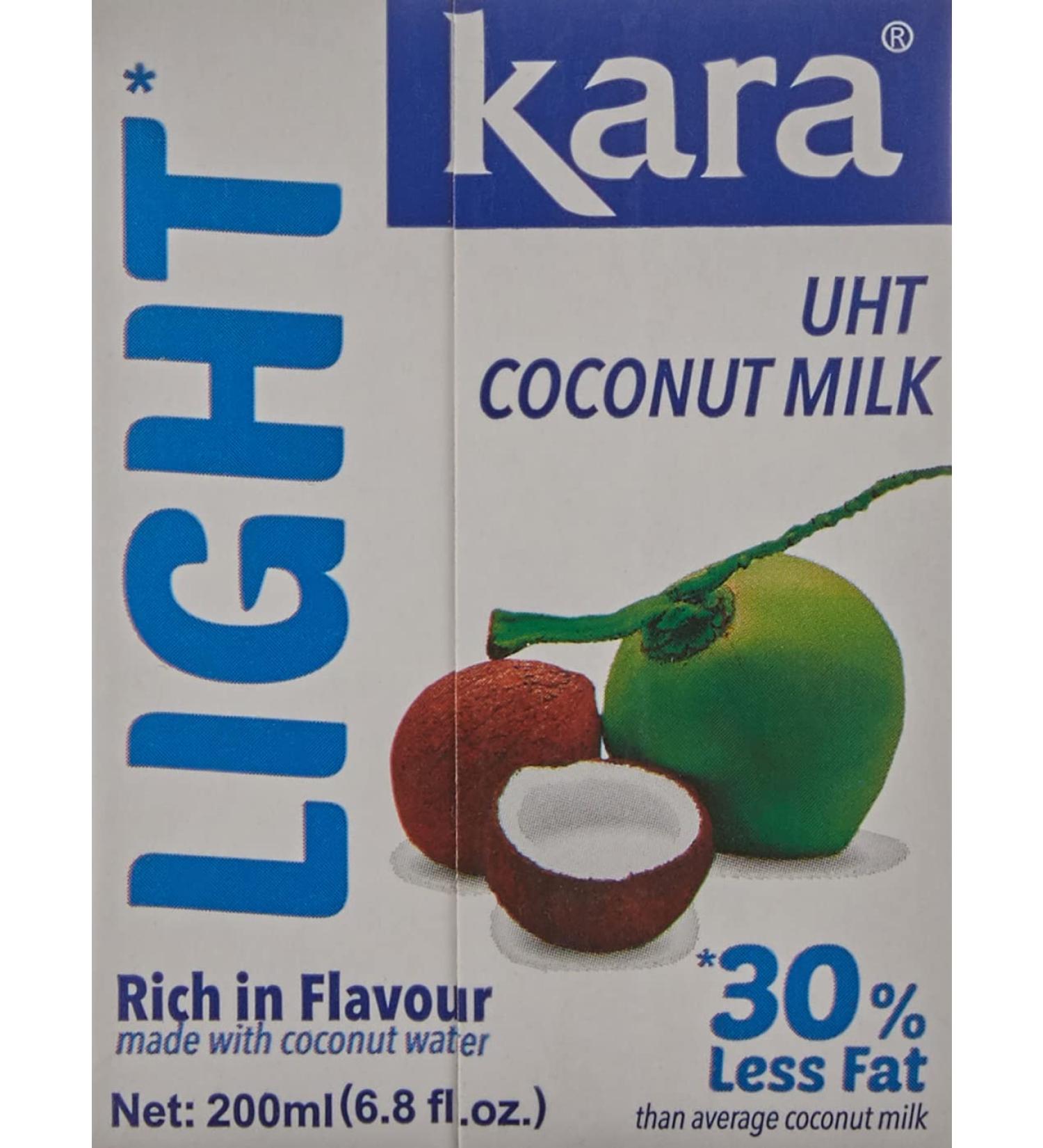 Kara Light coconut milk - The brick of 200 ml - Buy Online on GoSupps.com