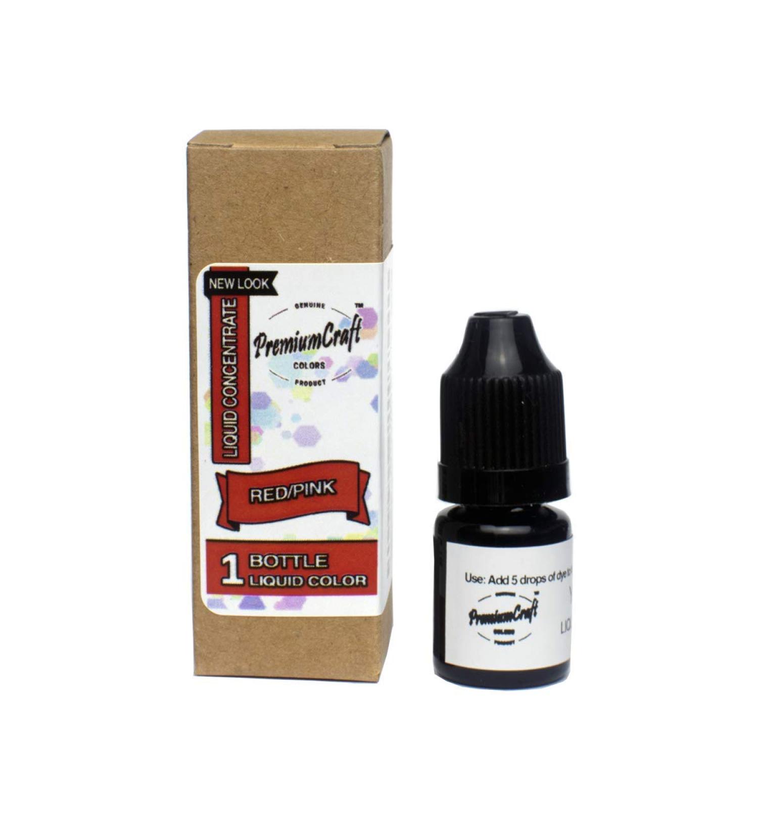 PremiumCraft Liquid Candle Dye Concentrate  Red/Pink