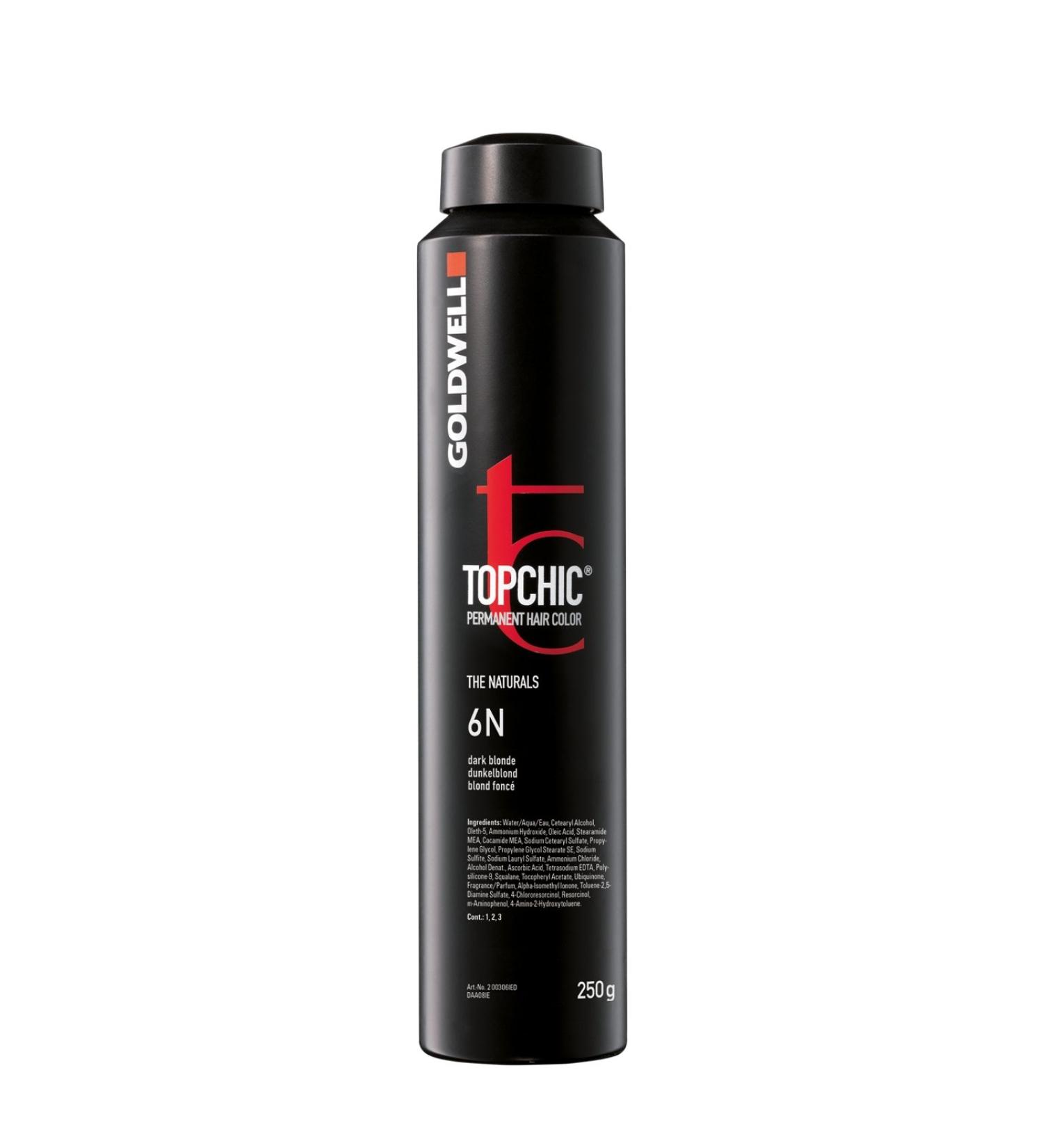 Goldwell Topchic Hair Color Coloration (Can) 6BP Pearly Couture Light Brown 250 ml 6BP Pearly Couture Light Brown 1.5 l (1 pack)