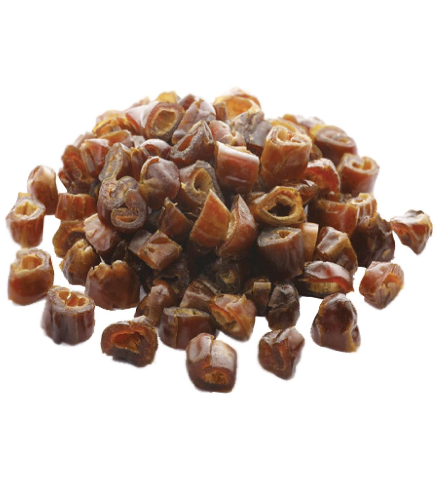 Chopped Dates 10Kg | chopped and lightly covered & rolled in rice flour | GMO-FREE | Suitable For Vegetarian/Vegan and Halal - Buy Online on GoSupps.com