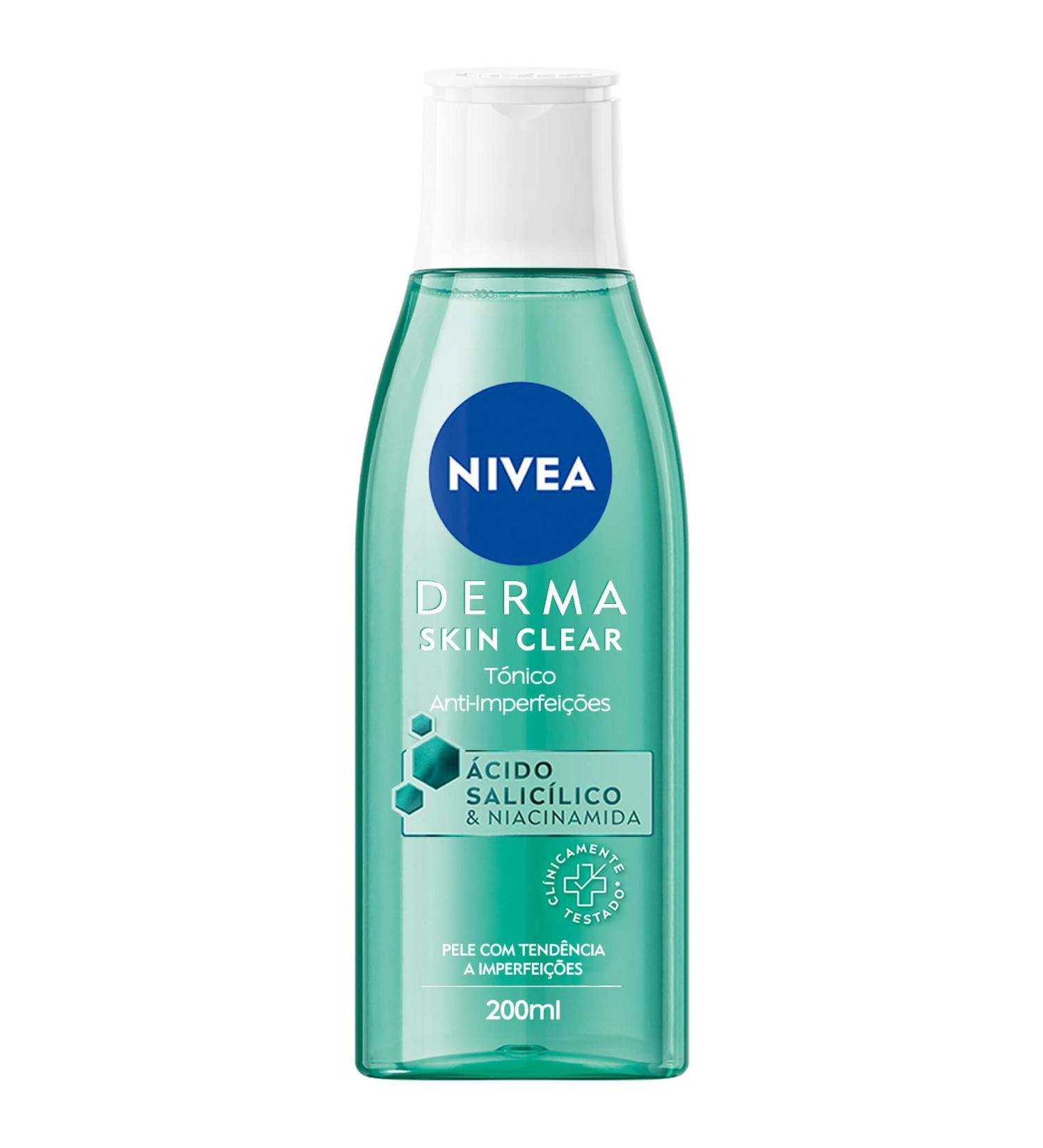 Nivea Derma Skin Clear Anti-Blemish Toner with Salicylic Acid and Niacinamide 200 ml