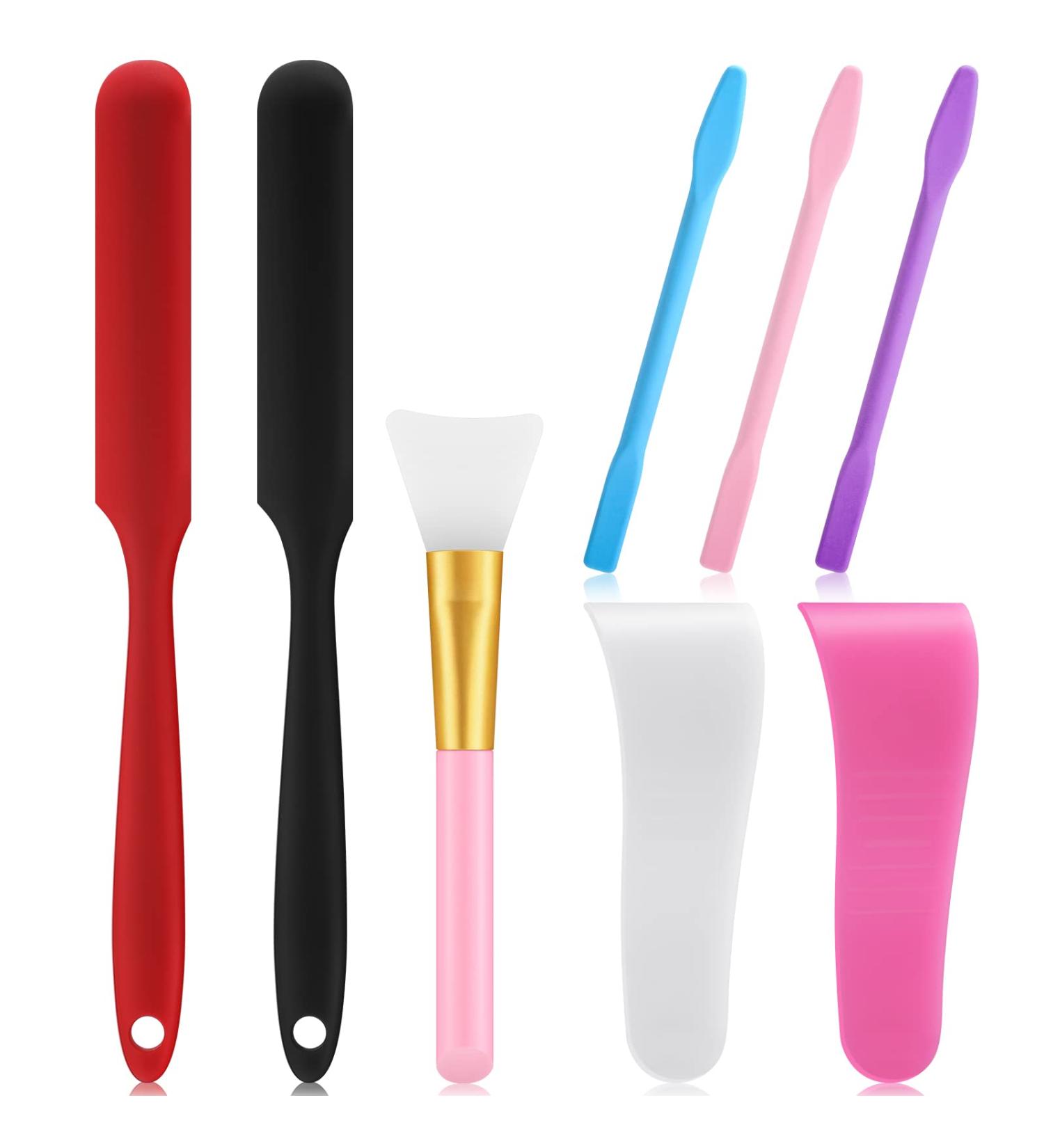 8-Piece Hair Waxing Removal Kit - Spatulas, Applicator, Stir Sticks, Scraper for Easy Hair Removal and Makeup Application - Buy Online on GoSupps.com