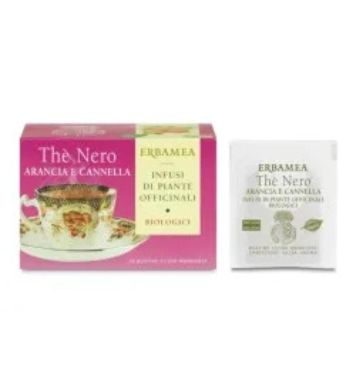 orange black tea and cinnamon 20 bags
