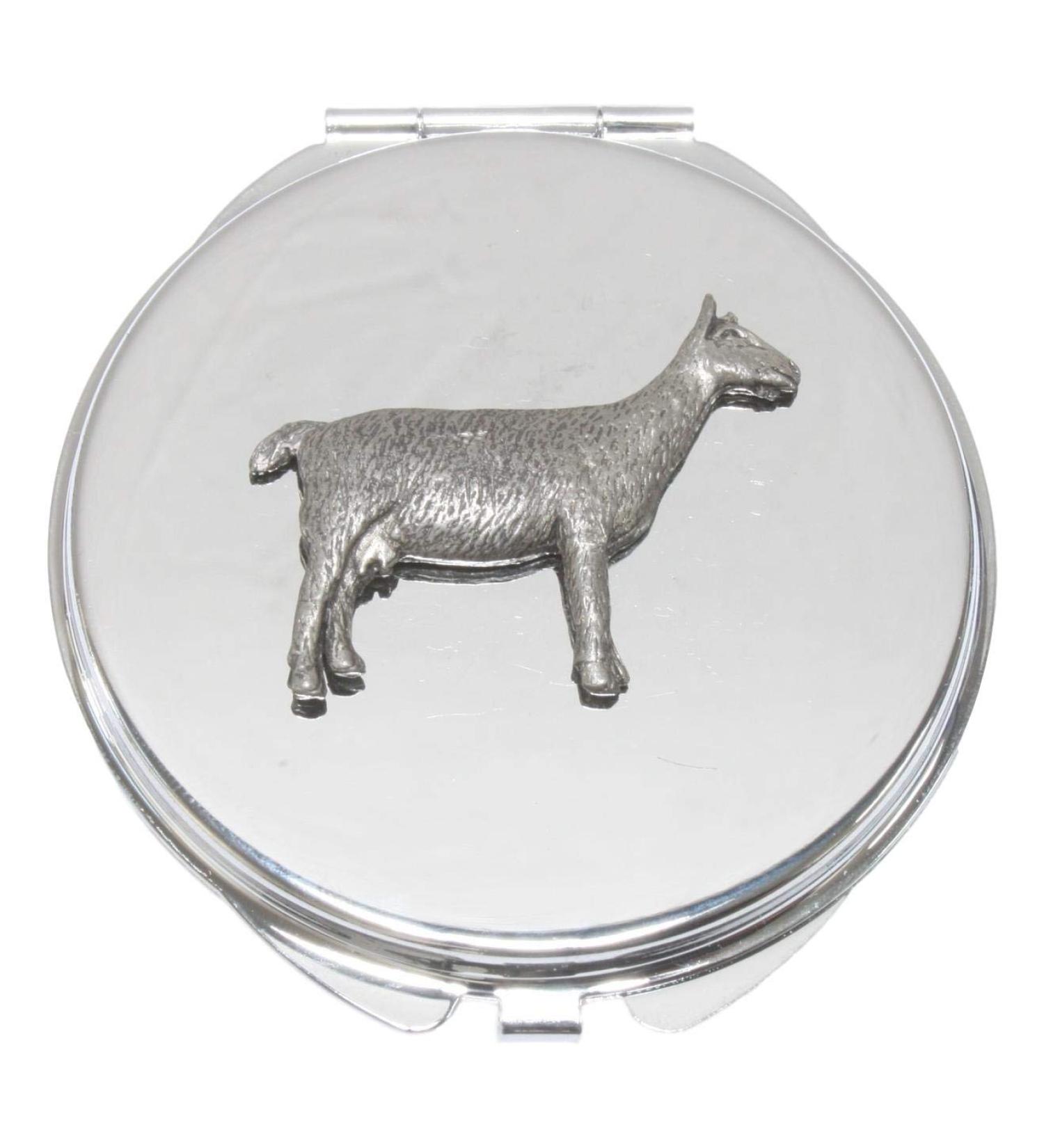 Goat Compact Mirror Handbag Gift With Free Engraving 153 - Buy Online on GoSupps.com